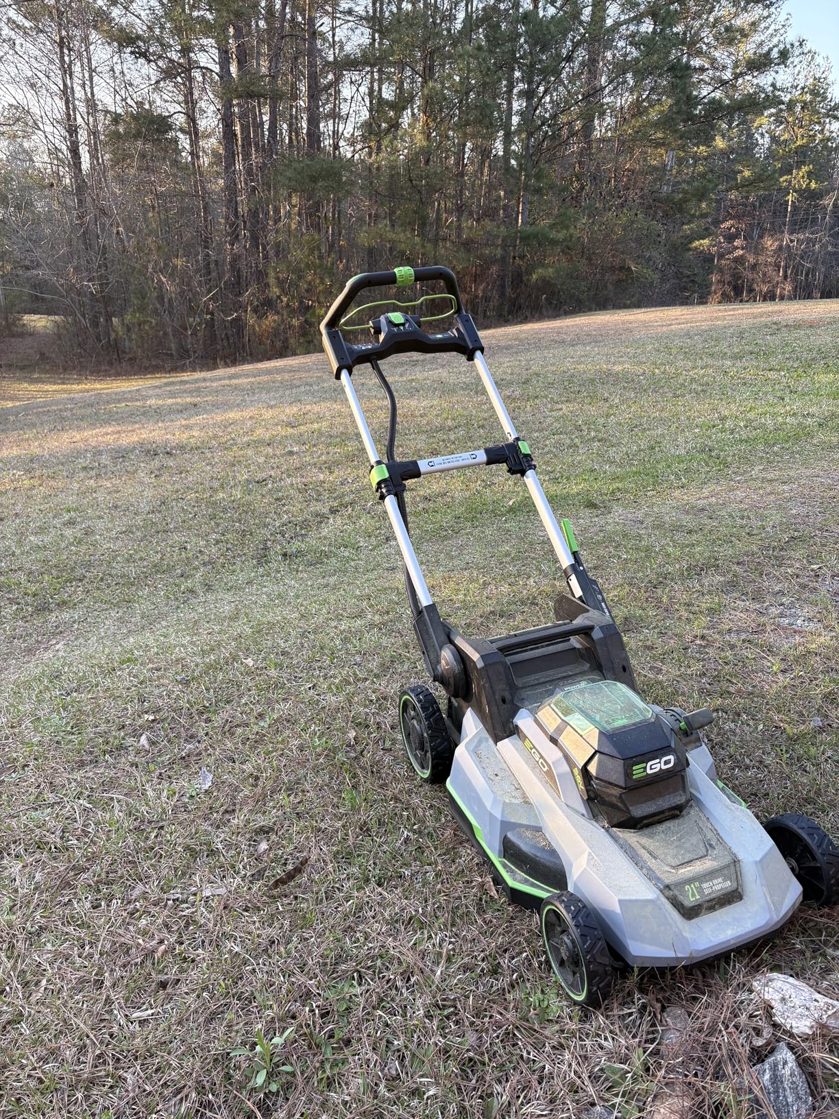 EGO POWER+ Electric Lawn Mower, Self-Propelled Cordless with Touch Drive, Includes 56V 6.0Ah Battery, 4.0Ah Battery and Rapid Charger - LM2123SP-2 customer photo 1
