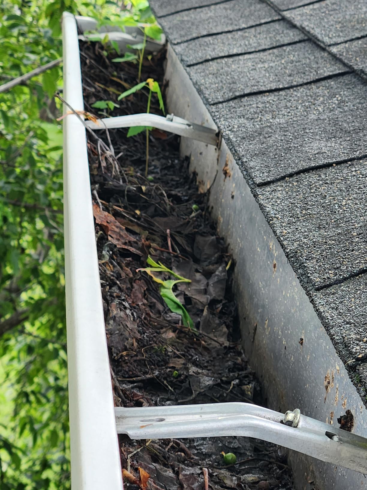 Multi-Angle Gutter Cleaning Tools from the Ground - Gutter Cleaner tool attachment for Threaded Poles customer photo 2