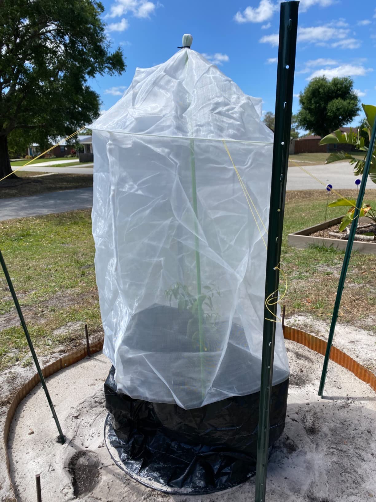 Gtongoko 8LB Fence Post Driver with Handles Heavy Duty T Post Driver Post Pounder for T-Posts, U Channel, Metal Post and Sign Post Pole Driver Tool, Black customer photo 1