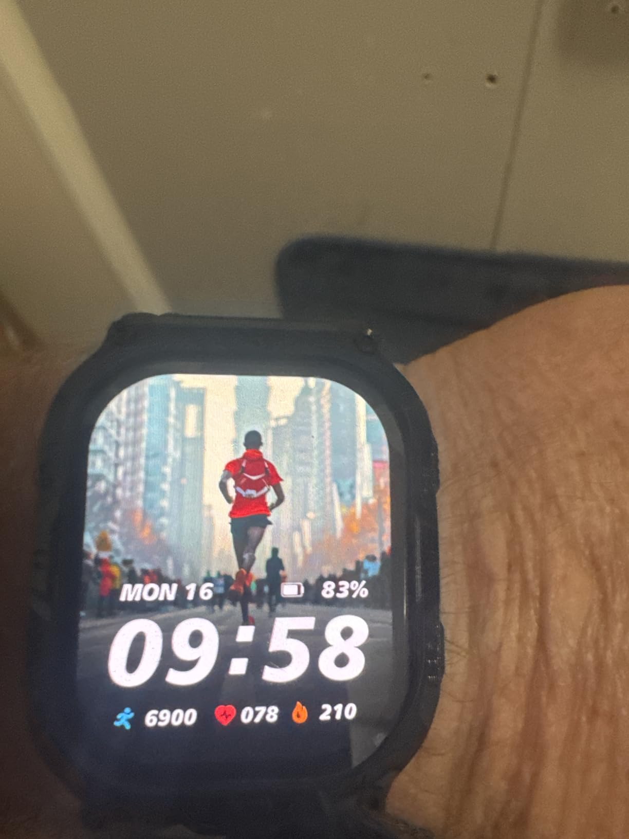 CARBINOX Blaze Smart Watch with GPS - Rugged Fitness Trackers, IP69K Waterproof, 170+ Sports Modes, Gorilla Glass, Make/Receive Calls, Android & iOS Compatible customer photo 2