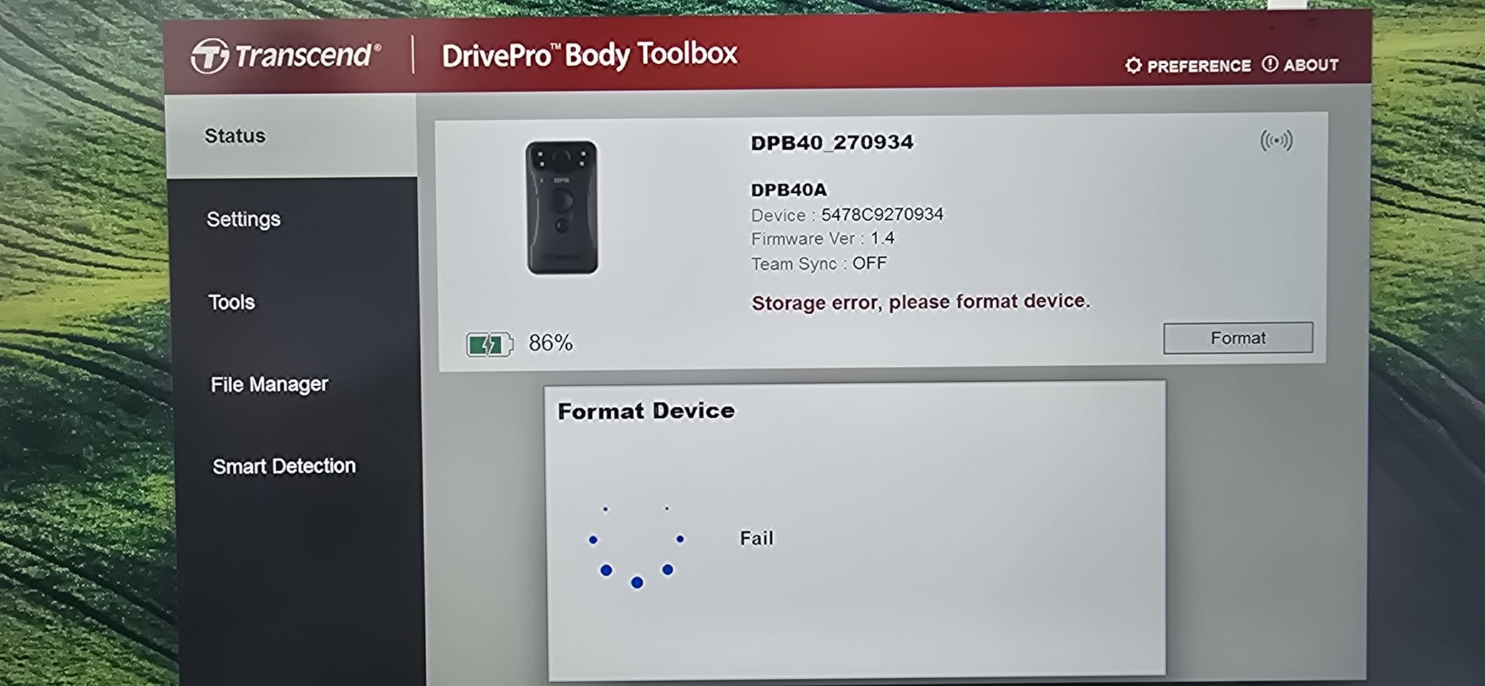Transcend DPB40 DrivePro Body Camera 128GB with 1440P QHD, WiFi, GPS, IP68 Waterproof customer photo 2