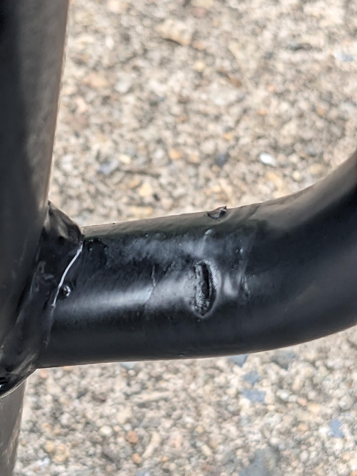 MTB Garden 1Pack 16 Inch Black Fence Post Driver with Handle 18 LB Steel T Post Pounder Portable Hand Post Rammer for Wooden Posts U Channels Fence Posts, 16 Inch Post Pounder Good for Small Projects customer photo 2