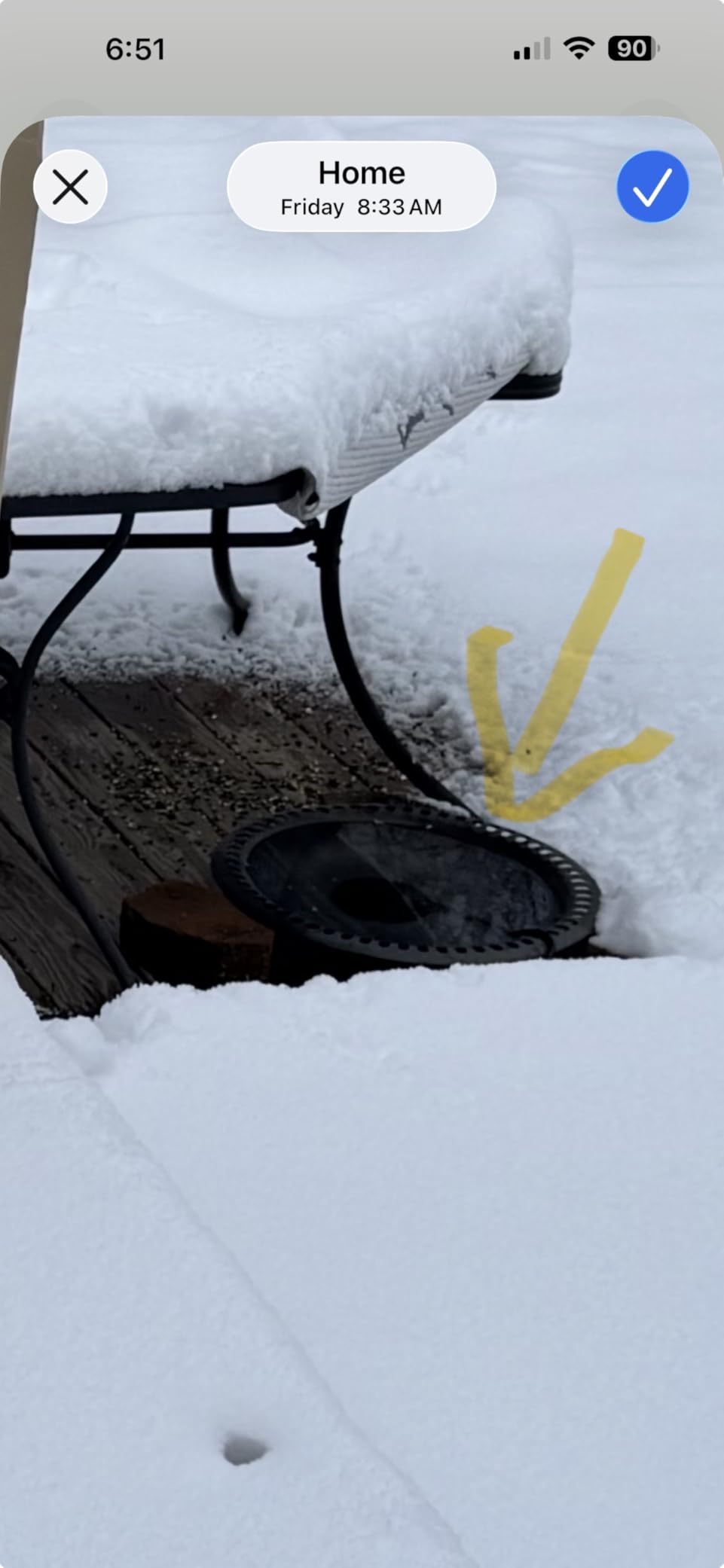 Bird Bath Heater for Outdoors in Winter, 120W Birdbath Heaters for Outdoor Bird Bath Deicer Pond De-icer with Thermostatically Control customer photo 1