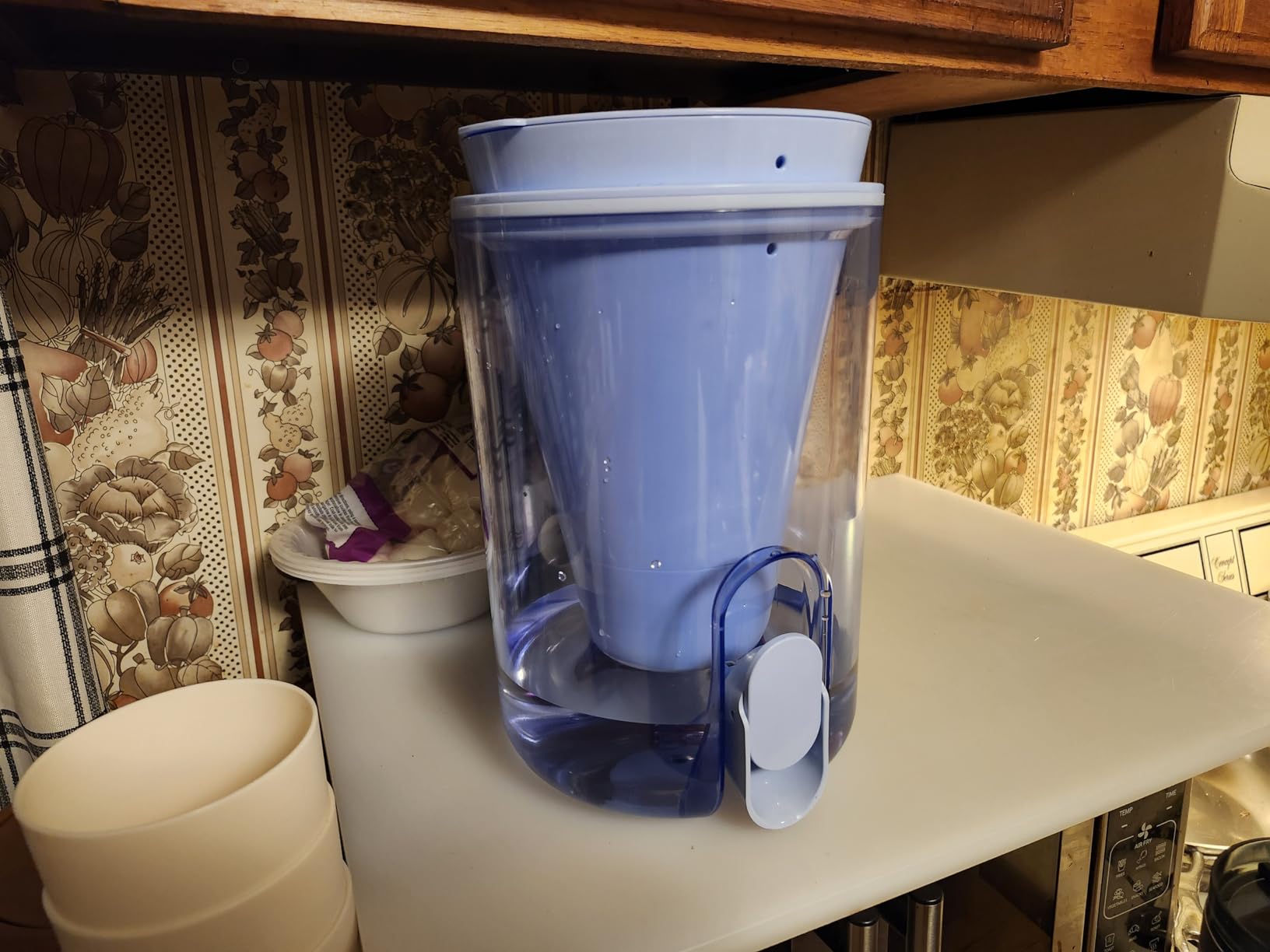 LifeStraw Home Studio Water Filter Dispenser, 10-Cup, Polar White, BPA-Free Designed for Everyday Protects Against Bacteria, parasites, microplastics, PFAS, Lead, and Improves Taste customer photo 1