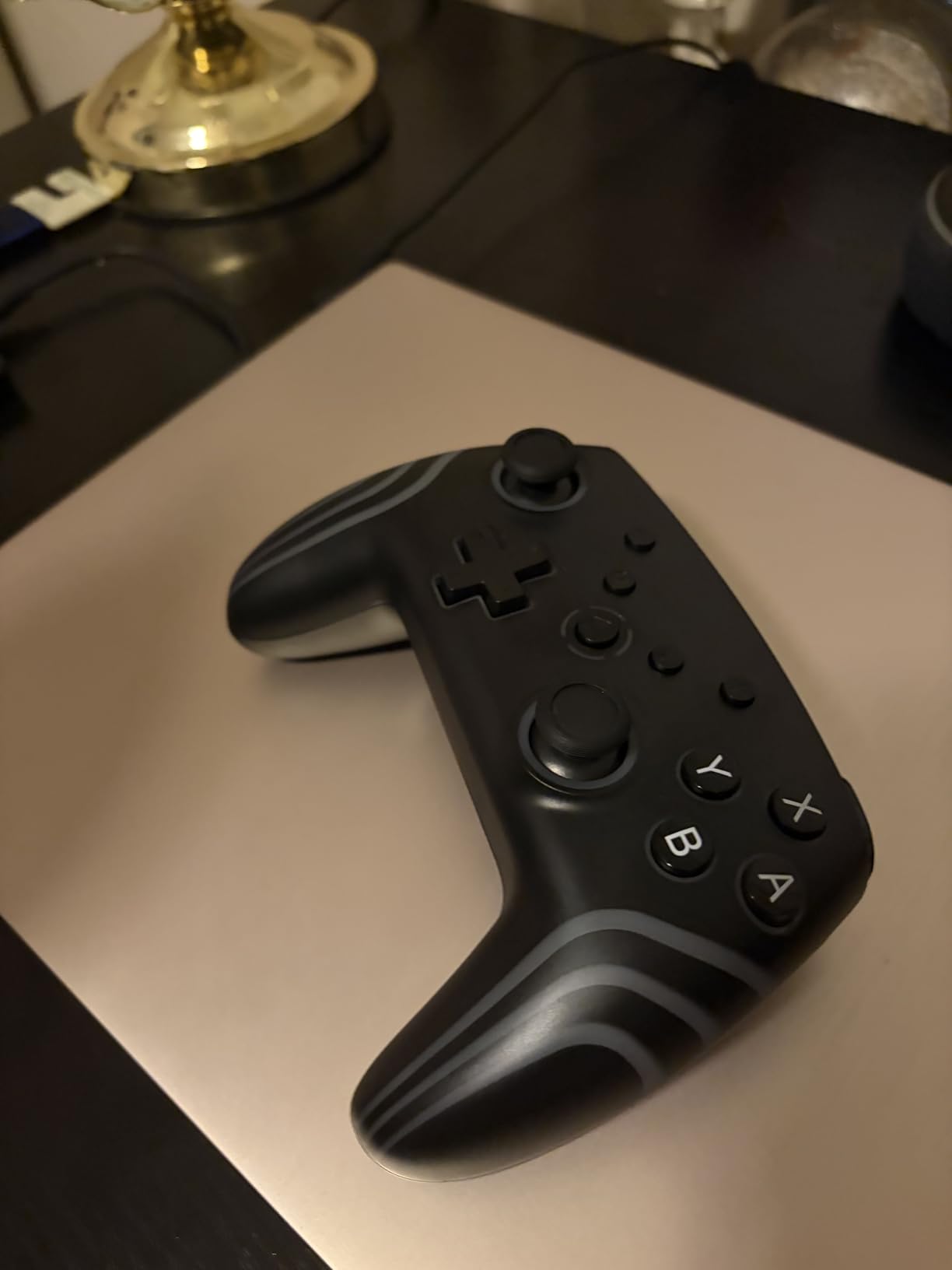 MYSTILUCK Wireless Pro Controller for Switch/Switch 2/Lite/OLED/PC, Gamepad with 7 Color-Changing RGB Lighting/Dual Vibration/6-Axis Gyroscope/Turbo, Ergonomically Designed Precise Joystick customer photo 1