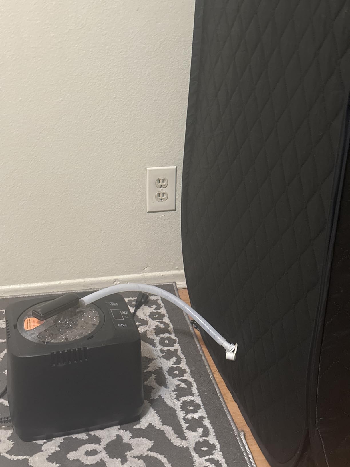 Portable Sauna Steamer Machine with Remote Control, 3L 1200W Upgrated Steam Generator for Sauna, 9 Levels, 120 MIN Timer, for Home Spa Sauna Accessories customer photo 2