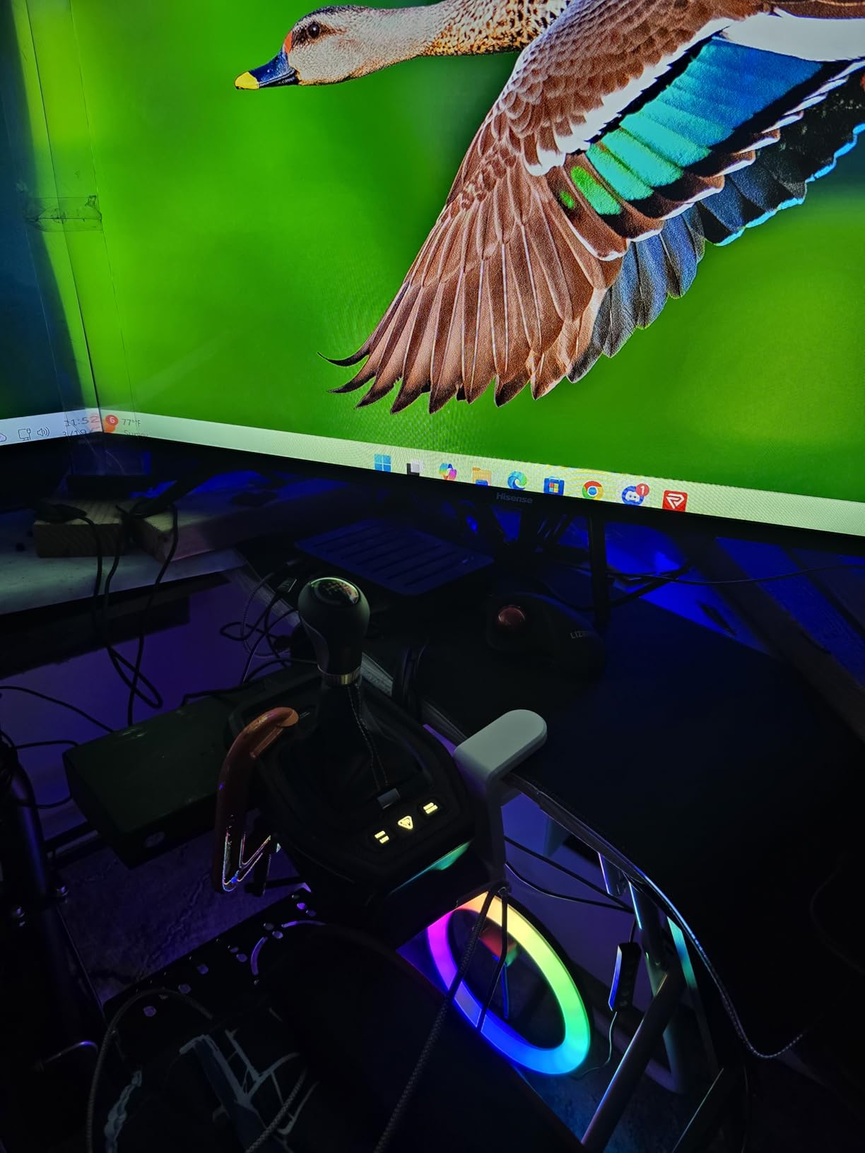 Turtle Beach VelocityOne Multi-Shift Sim Racing Shifter & Handbrake for Windows PC, Xbox Series X|S & Xbox One - 7-Gear + R H-Gate & Sequential Shifter, Handbrake, Hall-Effect Magnetic Sensors - Black customer photo 1