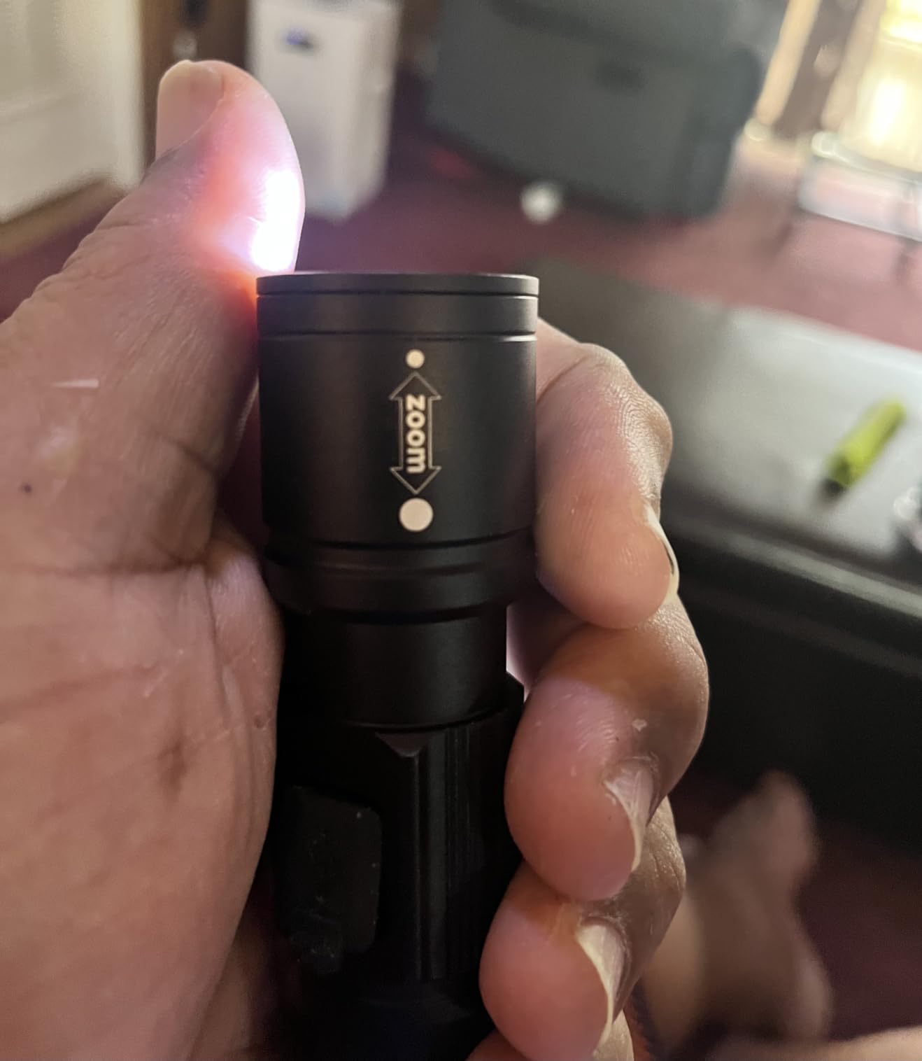 Rechargeable Flashlights 2 Pack, Super Bright High Lumens Flash Light, 5 Modes Zoomable Linternas with LCD Digital Display, Powerful Handheld LED Flashlights for Home Emergencies Camping customer photo 2