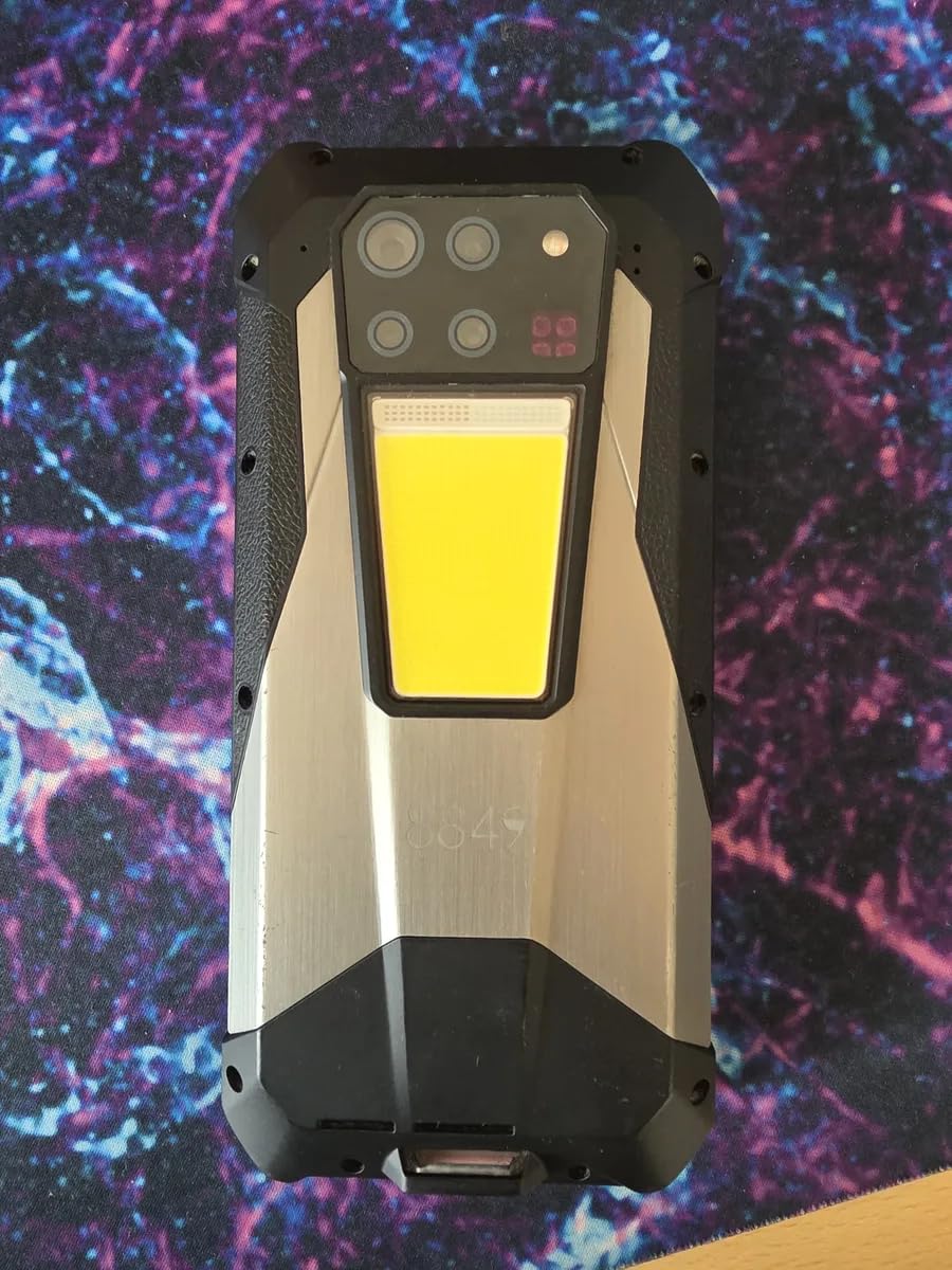 8849 Tank 3 Pro Rugged Smartphone Unlocked, Android 14 Waterproof Rugged Cell Phone with Projector, 6.79