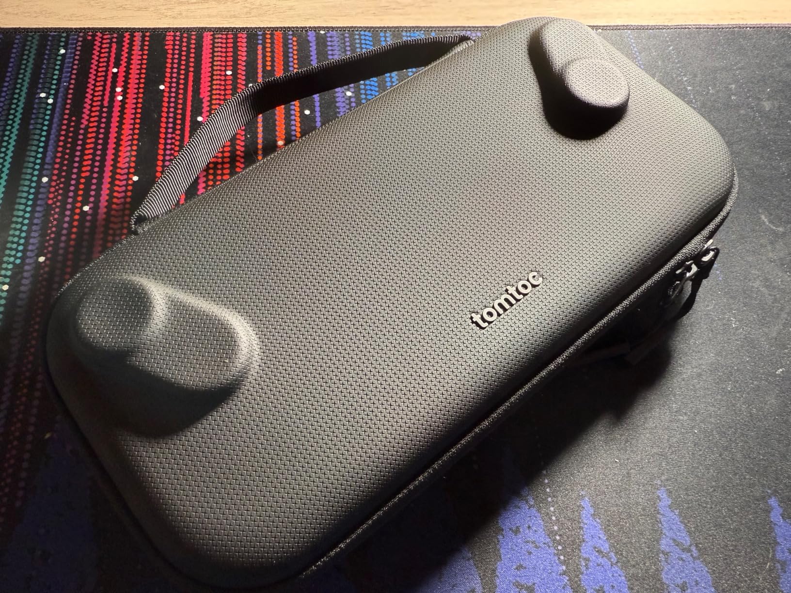 tomtoc Carrying Case Compatible with ASUS ROG Ally/ROG Ally X, Slim Case, Protective Hard Portable Travel Carrying bag for ASUS ROG Ally Console customer photo 1