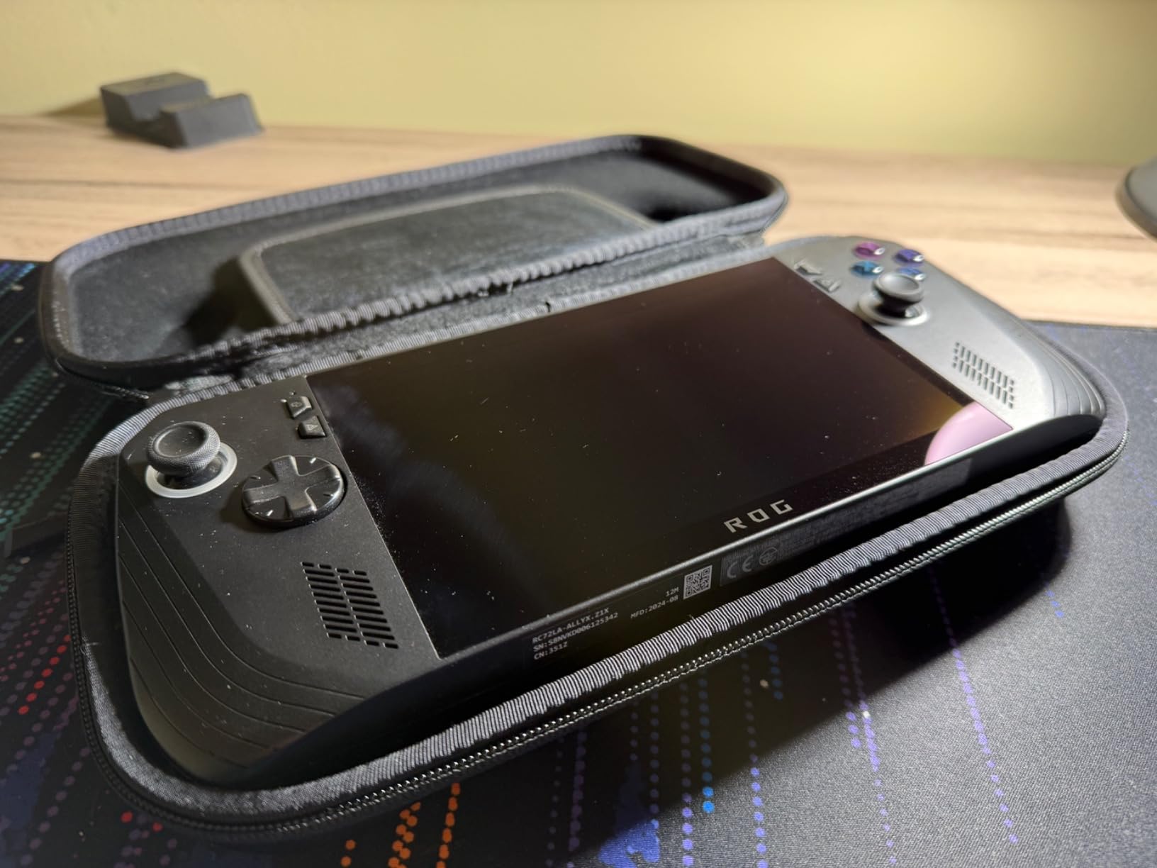 tomtoc Carrying Case Compatible with ASUS ROG Ally/ROG Ally X, Slim Case, Protective Hard Portable Travel Carrying bag for ASUS ROG Ally Console customer photo 2