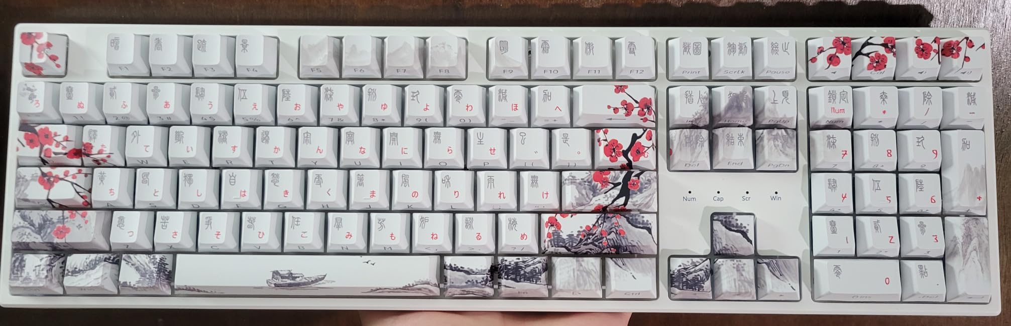 Redragon K689 PRO Wireless Gasket RGB Gaming Keyboard, 108 Keys Mechanical Keyboard w/Extra 4 Hotkeys, Upgraded Hot-swappable Socket, 3-Layer Noise Dampening, Round PBT Keycaps, Custom Linear Switch customer photo 1