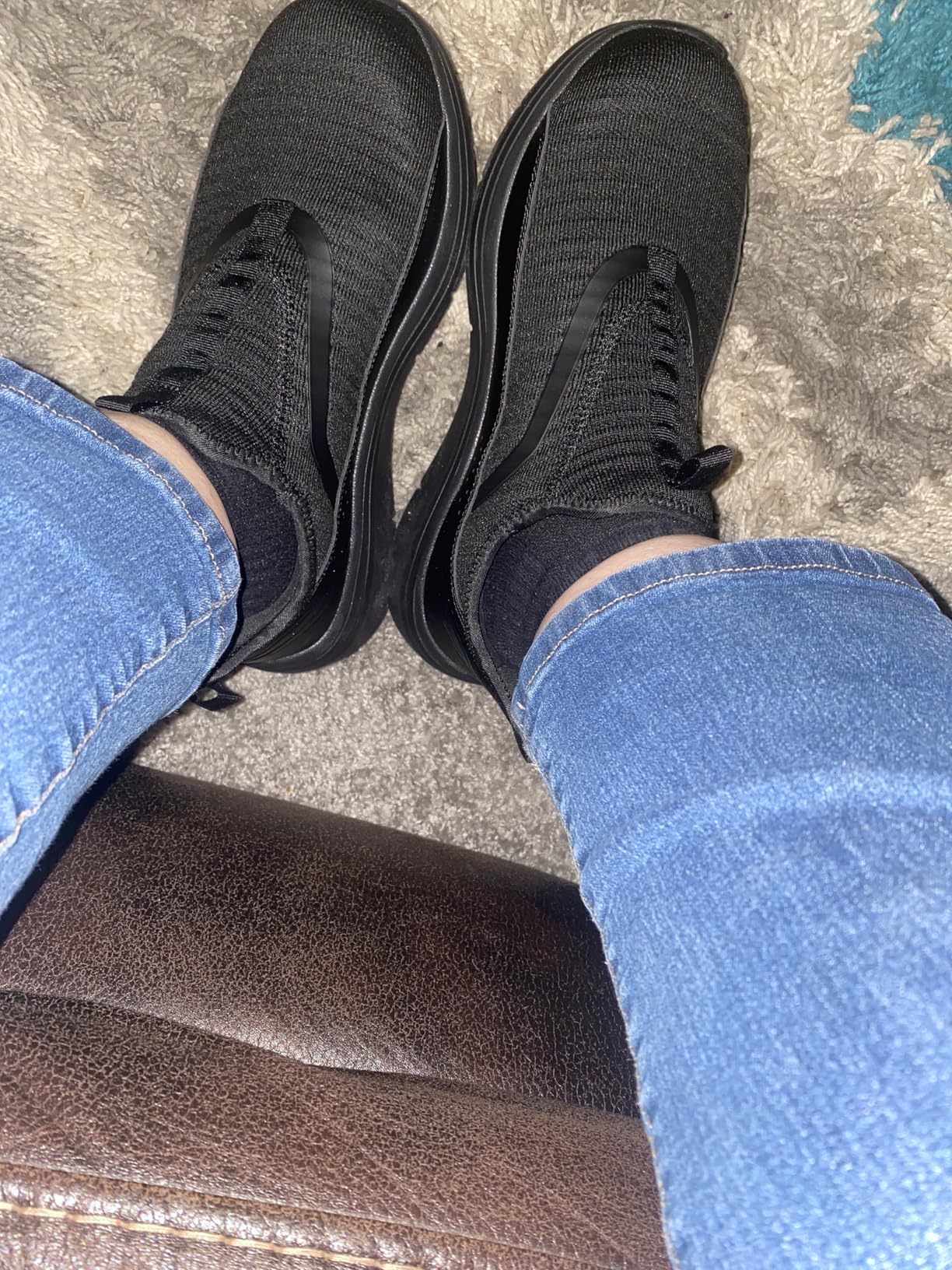 FitVille Men's Extra Wide Slip on Walking Shoes with Arch Support Men Slip on Sneakers for Foot Pain Relief-Stepease V2 customer photo 2