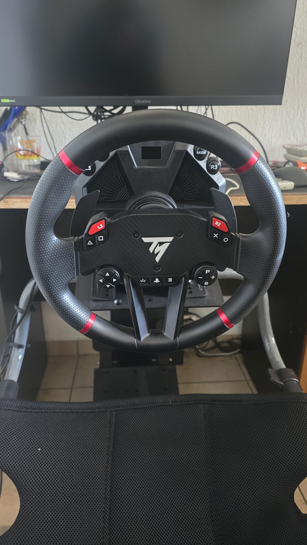 Thrustmaster T598 Racing Wheel for PS5, PS4 & PC - 5 Nm Direct Drive Steering Wheel with Pedals Set, Realistic Sim Driving Experience with Force Feedback customer photo 1