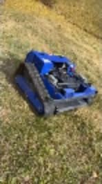 AIWEIYA-Remote Control Lawn Mower,Oil-Electric Hybrid Crawler Track Mower,1.1-5.9 Inch Cutting Height Professional Landscape and Estate Mower for 100% Slope(45°) Large Turf Grass Cutting customer photo 1