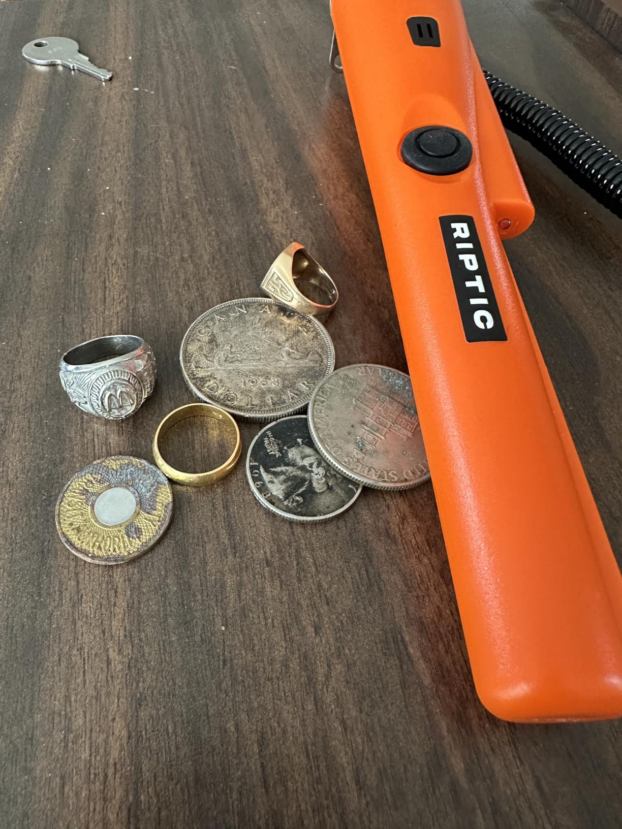 Metal Detector for Adults with Pin Pointer - Waterproof Metal Detector, Pinpointer with 5 Modes, Headphones, Bag, Dagger, Adults Professional, Beach, ip68 Coil, Gold Detector customer photo 1