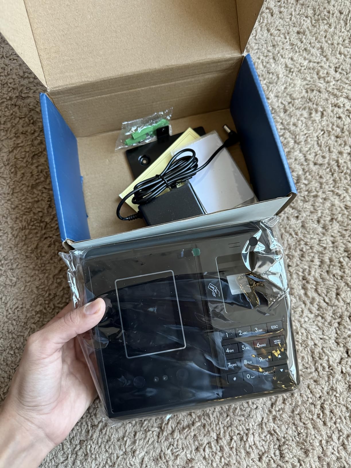 App-Based Time Clock, 5s Setup, Auto Break, Lunch & Overtime Rules, Local Data Storage, No Monthly Fees, Time Tracking System with10 IC Cards, Time Clocks for Employees Small Business customer photo 1