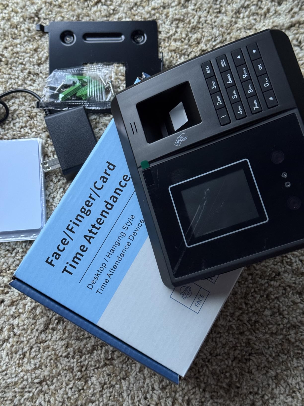 App-Based Time Clock, 5s Setup, Auto Break, Lunch & Overtime Rules, Local Data Storage, No Monthly Fees, Time Tracking System with10 IC Cards, Time Clocks for Employees Small Business customer photo 2