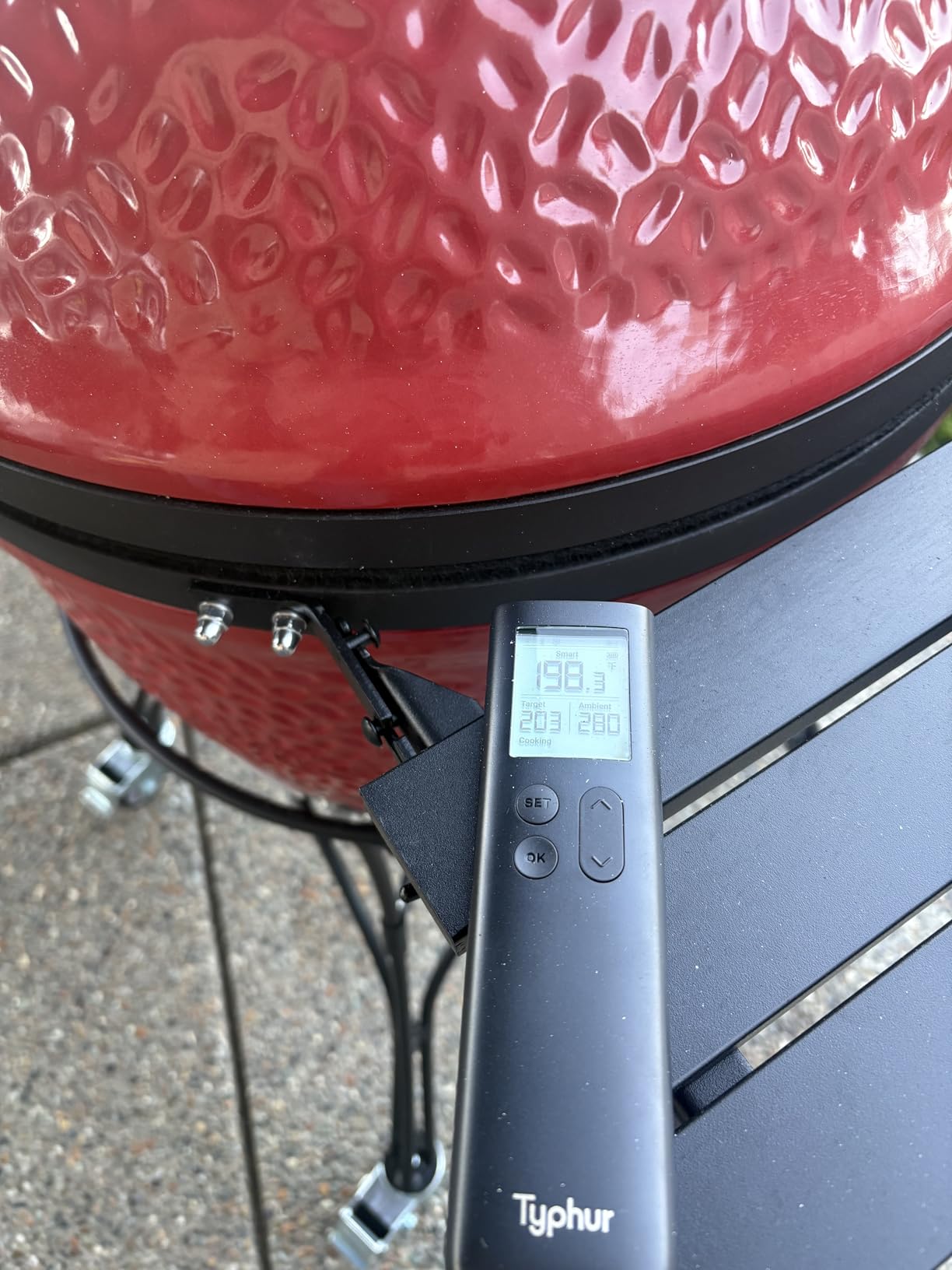 Typhur Sync Gold Wireless Meat Thermometer, Enhanced 10X Sub-1G Signal and Stability, WiFi Unlimited Range, 6 Sensors, Bluetooth Meat Thermometer for BBQ, Oven, Smoker, Grill, Air Fryer, Gen2 customer photo 1