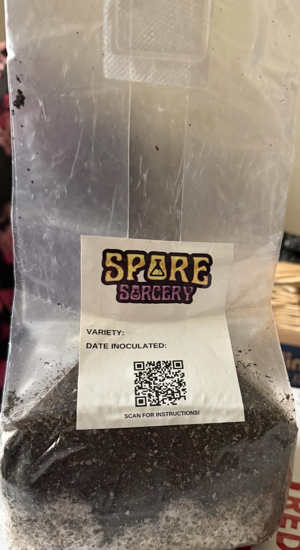 2 LB All-in-One Grow Bag: Up to 16oz of Mushrooms! Nutrient-Enhanced, Injection Port, Just Add Your Own Spores & Grow Like Magic customer photo 1