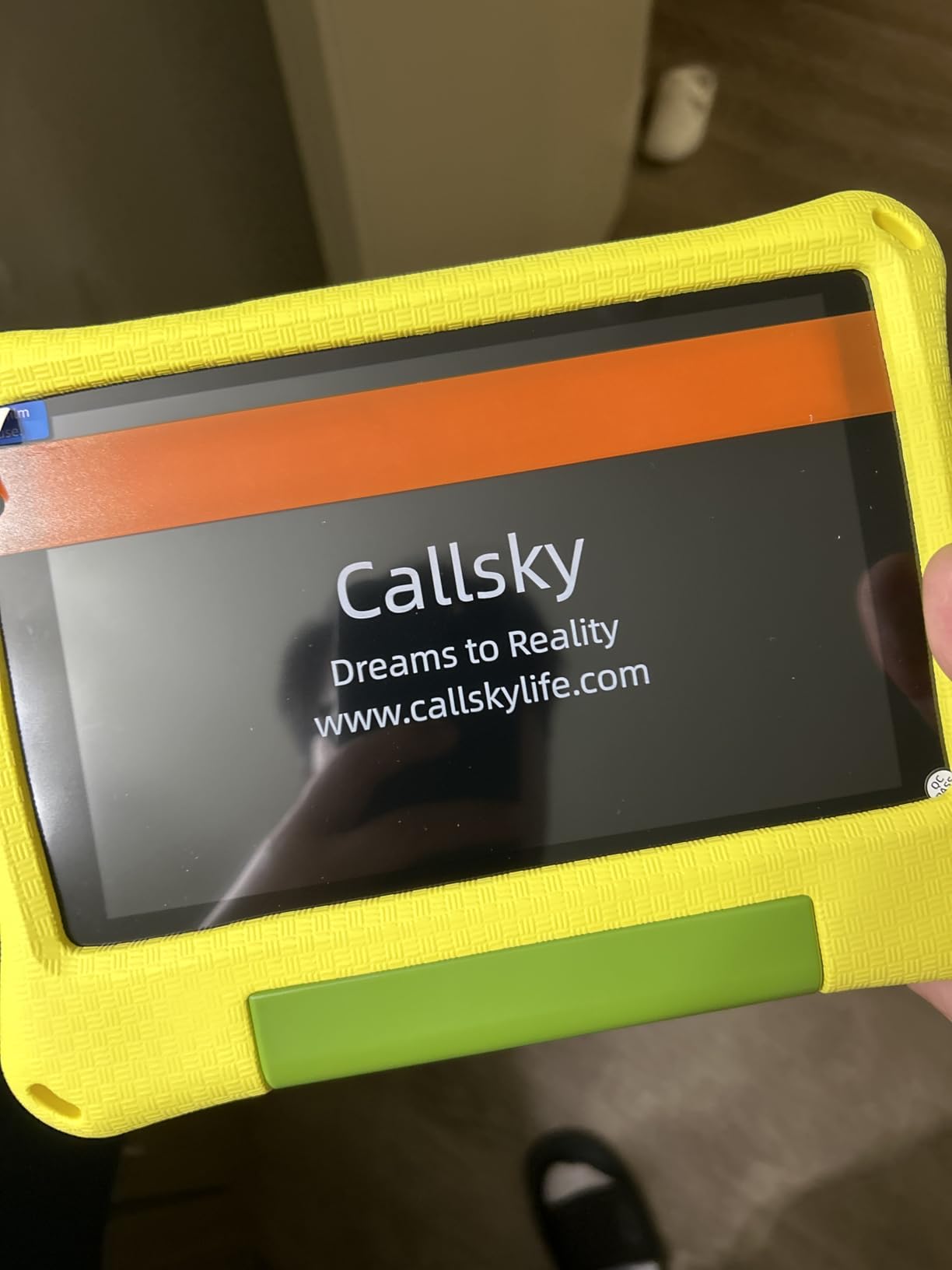 Kids Tablet 8 Inch Android 15, Octa-Core 12GB RAM + 64GB ROM, Toddler Tablet with WiFi 6, Parental Control, Pre-Installed Kids Space, EVA Case, Anti-Glare Screen Protector, Adjustable Strap customer photo 2