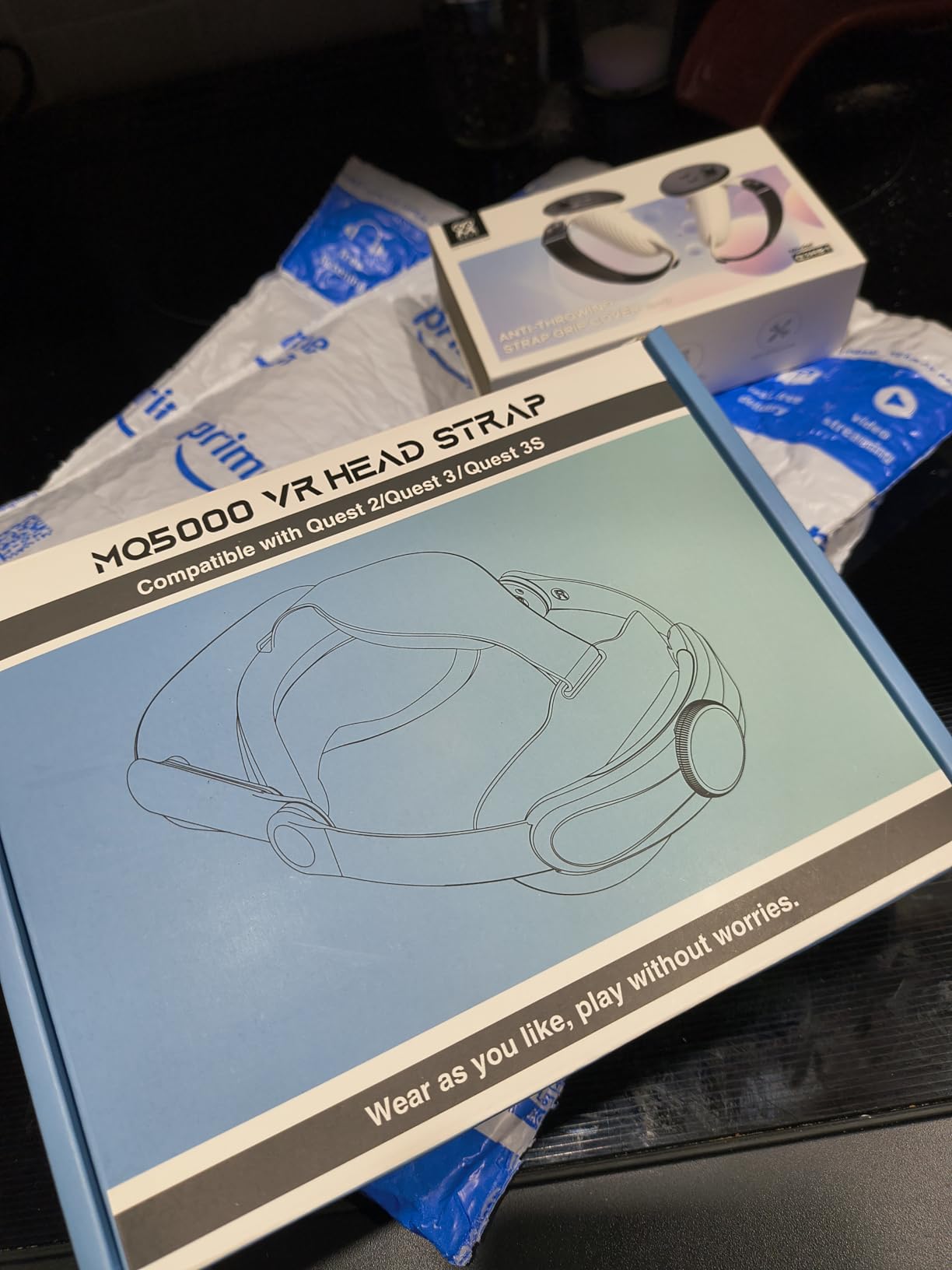 Kawaye for Meta Quest 3S/Quest 2/Quest 3 Head Strap, Adjustable Halo Strap Replacement for Elite Strap, VR Headset Strap Enhanced Support&Comfort Reduce Facial Pressure customer photo 1