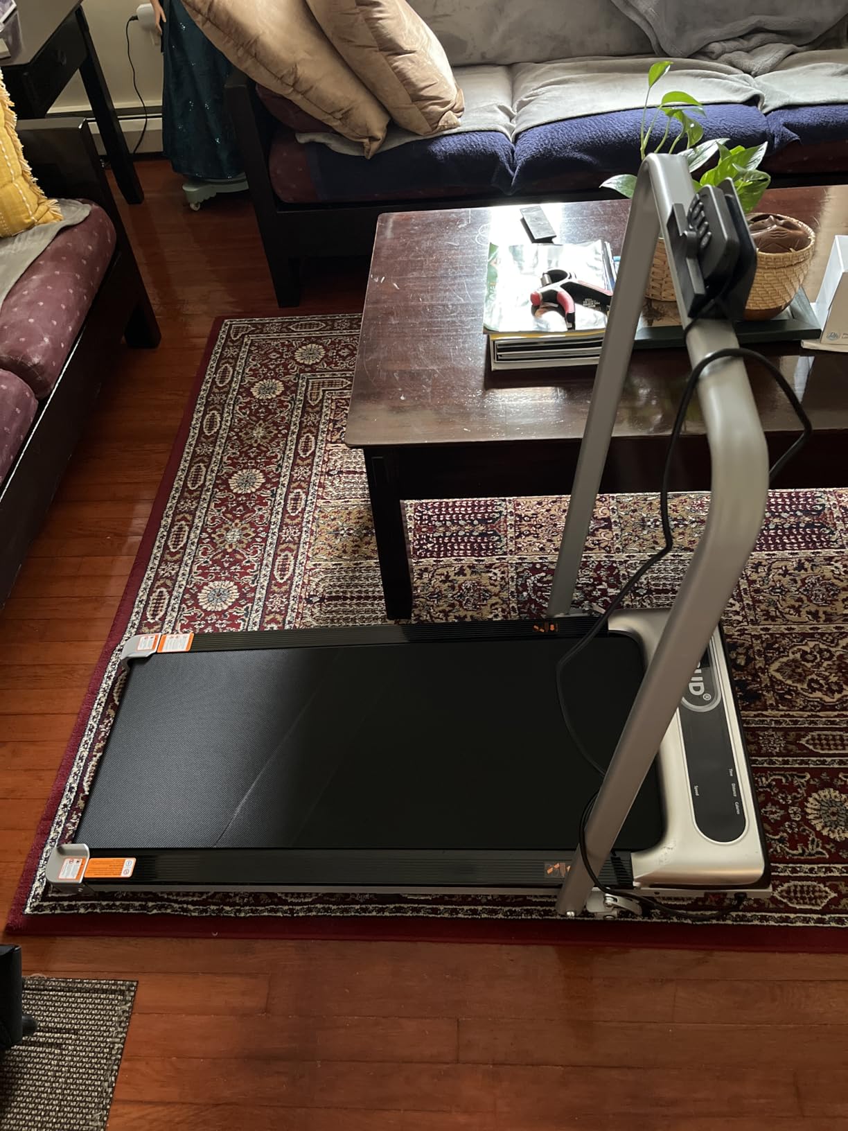 Walking Pad, Walking Pad Treadmill for Home Office, Portable Under Desk Treadmill with Remote Control and LED Display, Walking Jogging Running Machine customer photo 2