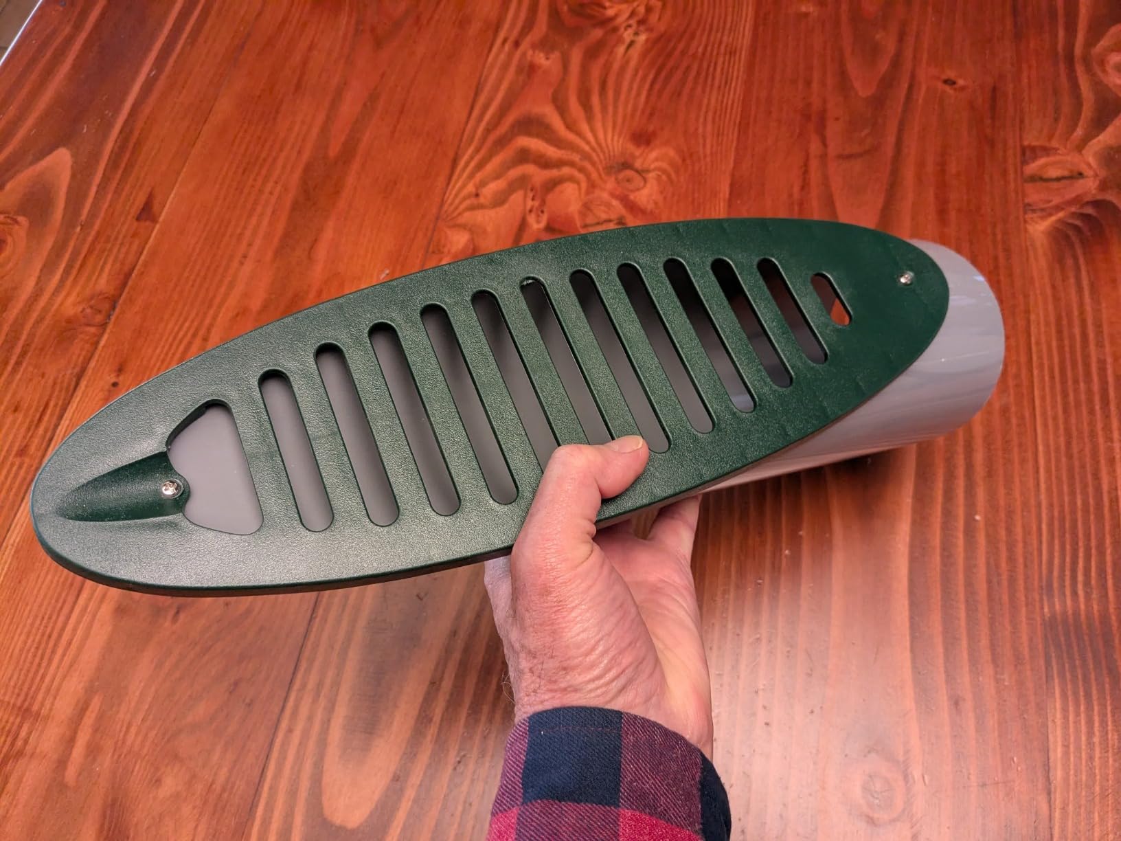 4 Inch Yard Drain kit，French Drain kit for 4 inch drainage pipe， Angled Yard Drainage Emitter,yard Drain Grate for Sump Pump Discharge,with sch40 dwv connetction (1pcs) customer photo 1