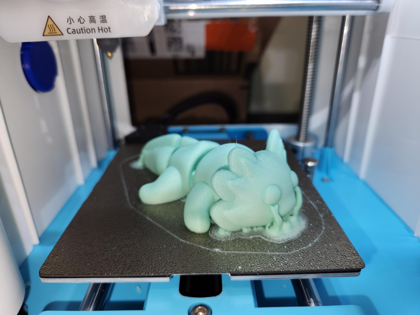 3D Printer for Kids and Beginners,Geeetech Mini 3D Printers with Auto Leveling,High Speed and Fully Open Source,Fully Assembled Direct Drive Extruder,for Home and School,Print Area 3.94×4.33×3.94 in customer photo 1