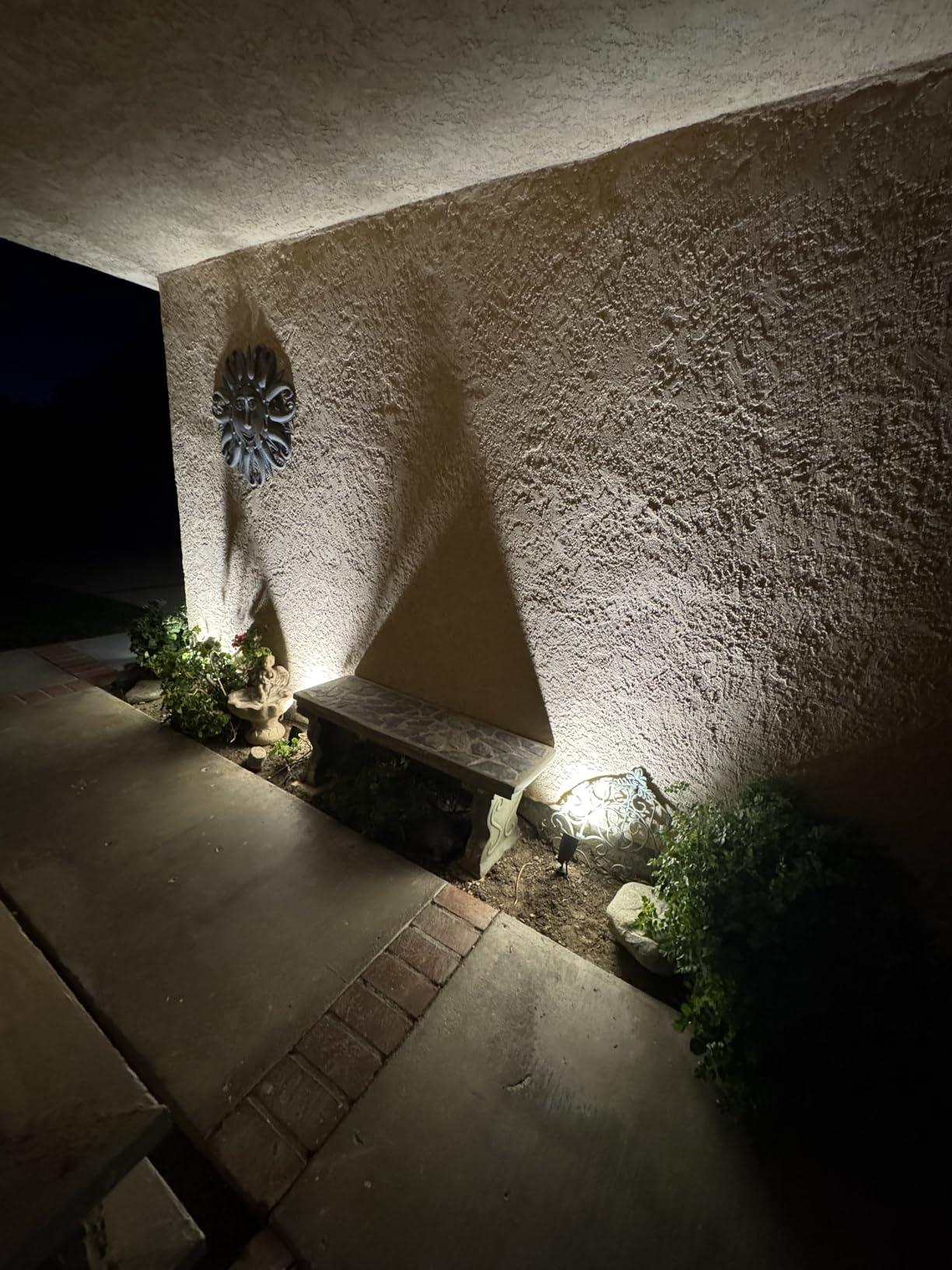 LUTEC 12V Low Voltage Landscape Lighting, Die-cast Aluminum Spot Lights with Connectors, IP65 Waterproof Outdoor Landscape Spotlights, 5W 550LM Warm White 3000K for Tree Garden Yard Pathway, 4 Pack customer photo 2