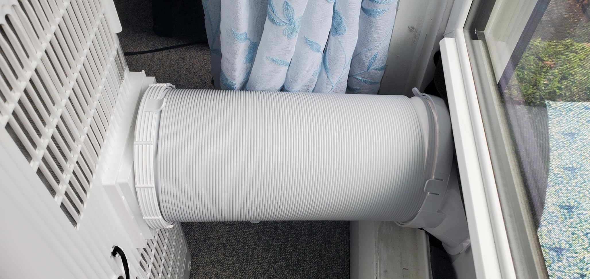 Midea 8,500 BTU ASHRAE (5,000 BTU SACC) Portable Air Conditioner, Smart Control, Cools up to 150 Sq. Ft., with Dehumidifier & Fan mode, Easy-to-use Remote Control & Window Installation Kit Included customer photo 2