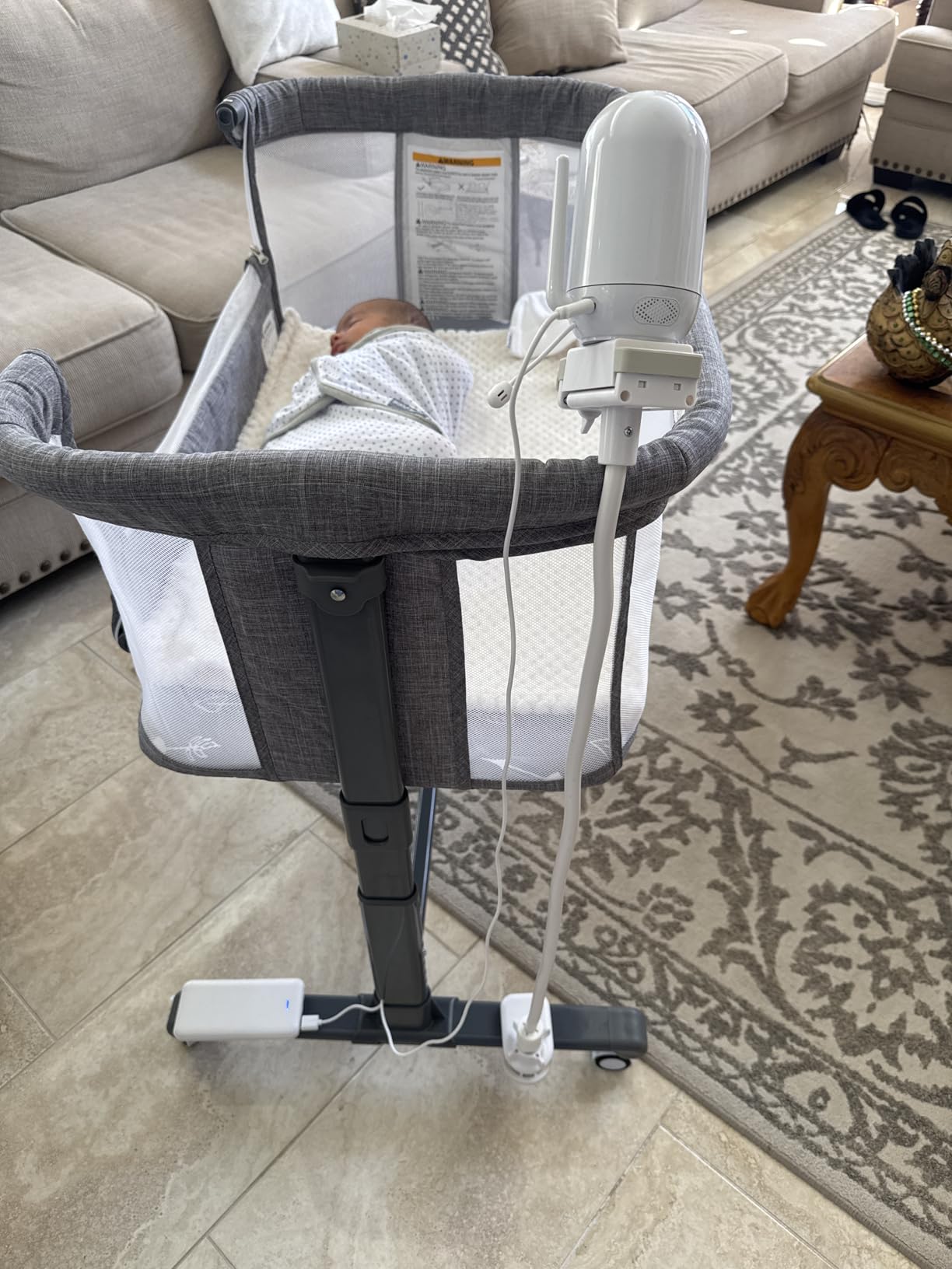 Momcozy Smart WiFi Baby Monitor with Camera and Audio, 5