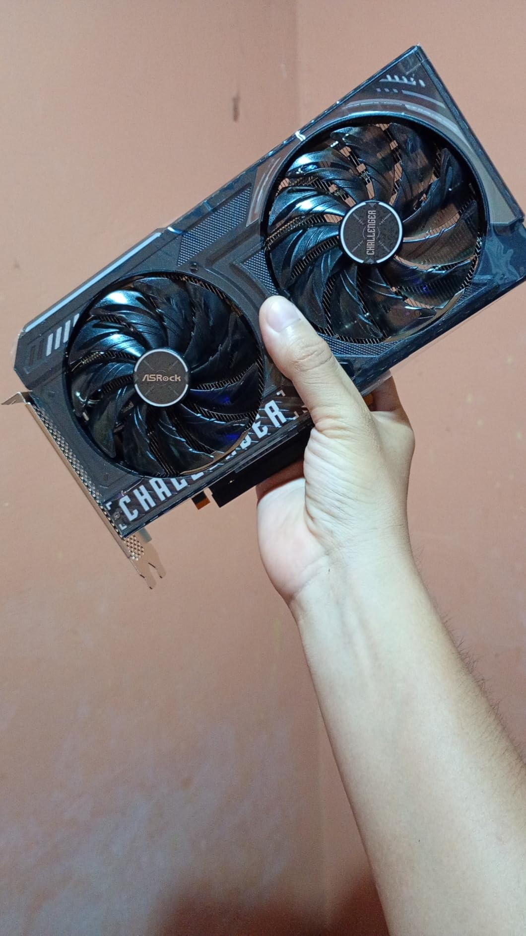 ASRock Intel Arc B570 Challenger 10GB OC GDDR6 Graphics Card, 2600 MHz GPU, 19 Gbps Memory, Dual Fan, Metal Backplate, HDMI 2.1a, DisplayPort 2.1, 0dB Cooling customer photo 2