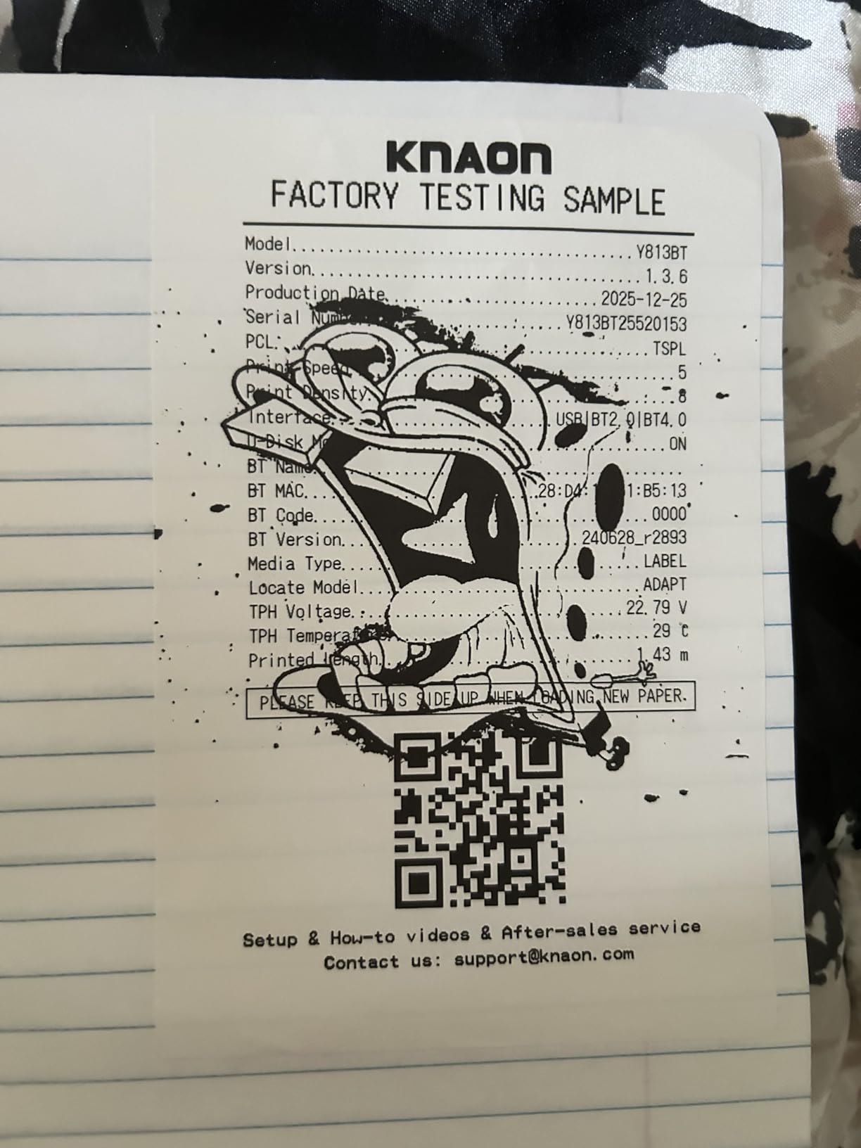 Bluetooth Thermal Shipping Label Printer, 4x6 Portable Thermal Address Label Printer for Small Business, Compatible with iPhone,Android,Windows,Mac-Works with Etsy Shopify USPS&More, White customer photo 1