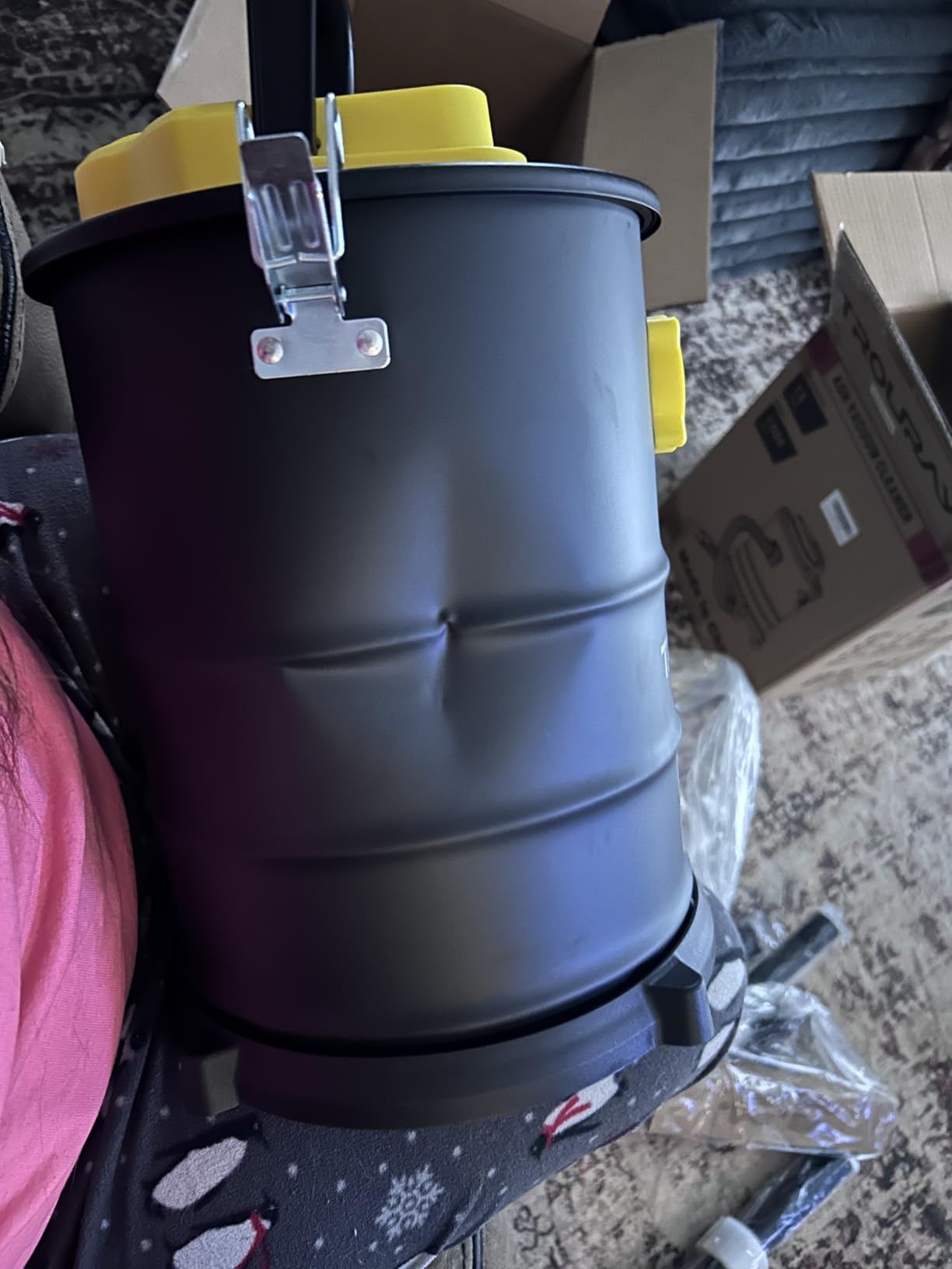 Ash Vacuum Cleaner, 2.6 Gallon Heat-Resistant Lightweight Canister Vac Cleaners with 800W Powerful Suction and Blowing for Home customer photo 1