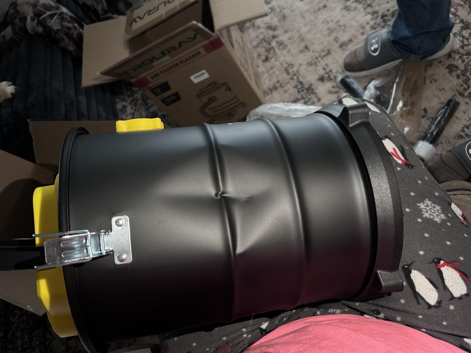 Ash Vacuum Cleaner, 2.6 Gallon Heat-Resistant Lightweight Canister Vac Cleaners with 800W Powerful Suction and Blowing for Home customer photo 2