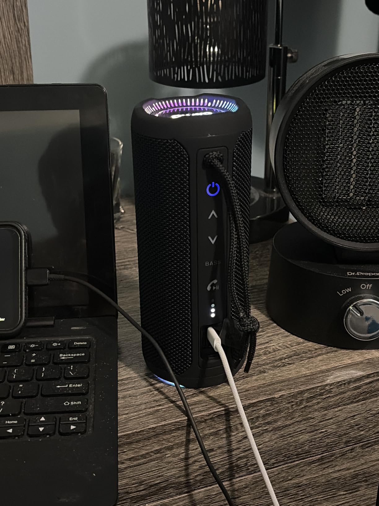 Bluetooth Speakers Wireless Loud Stereo Sound IPX7 Waterproof Outdoor Portable 25W Super Bass Speaker for Home Party Beach with 24H Playtime Colorful Lights BT5.3 TWS Pairing customer photo 1