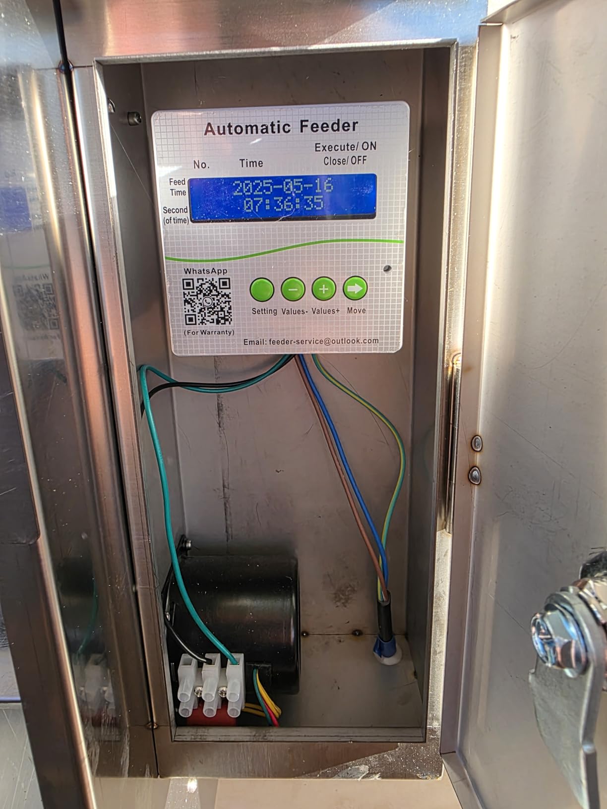 Chipak 16L Large Automatic Dog Feeder with Timer, Stainless Steel Pet Food Dispenser W/Programmable Feeding Schedule for Large Breed Dogs or Cats customer photo 2