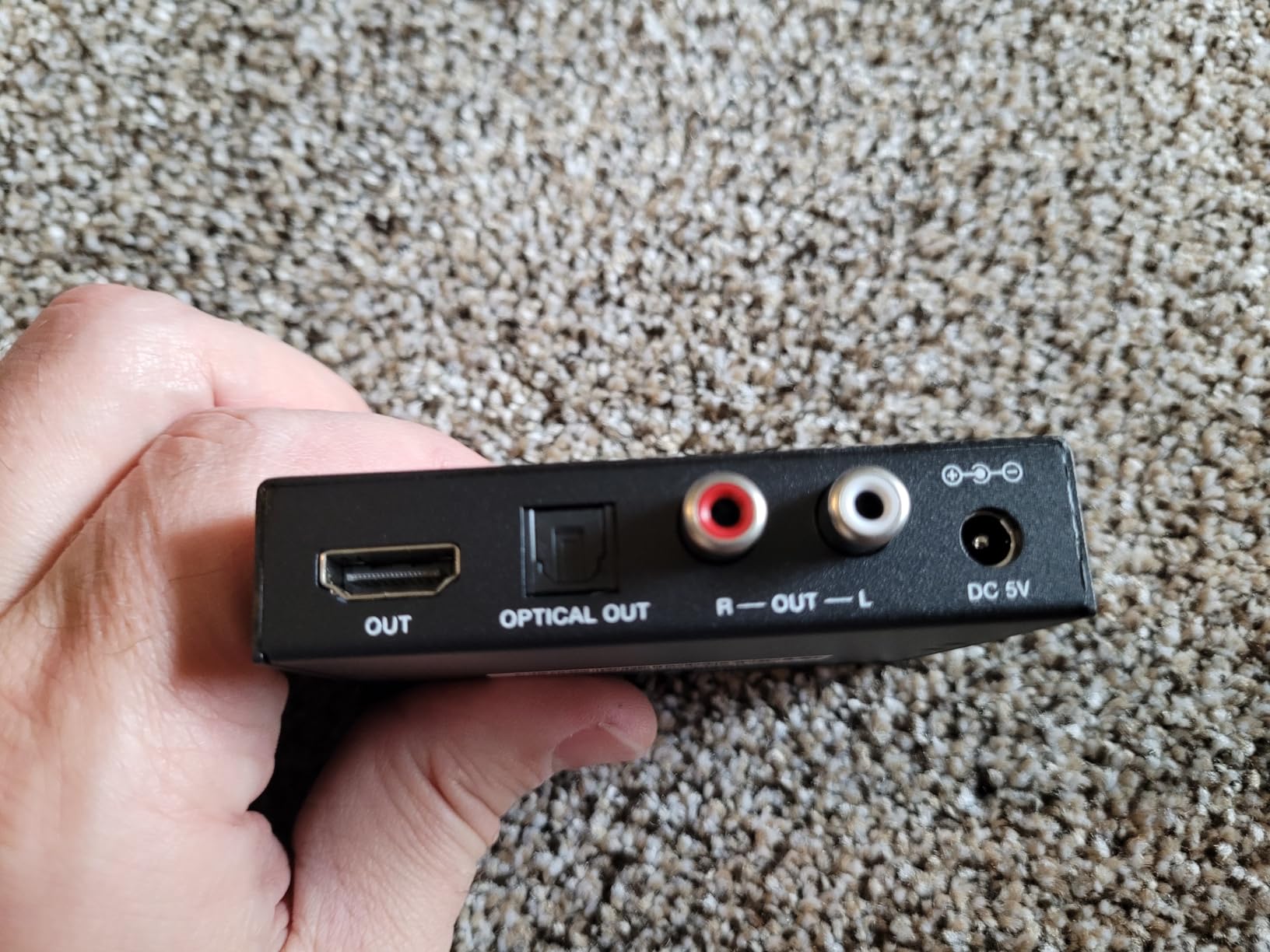 J-Tech Digital HDMI Audio Extractor 4K 60Hz & ARC Support, HDMI to RCA Optical Compatible with Dolby Digital DTS Stereo for Laptop Blu-Ray Gaming Consoles (JTECH-AE4KA) customer photo 2