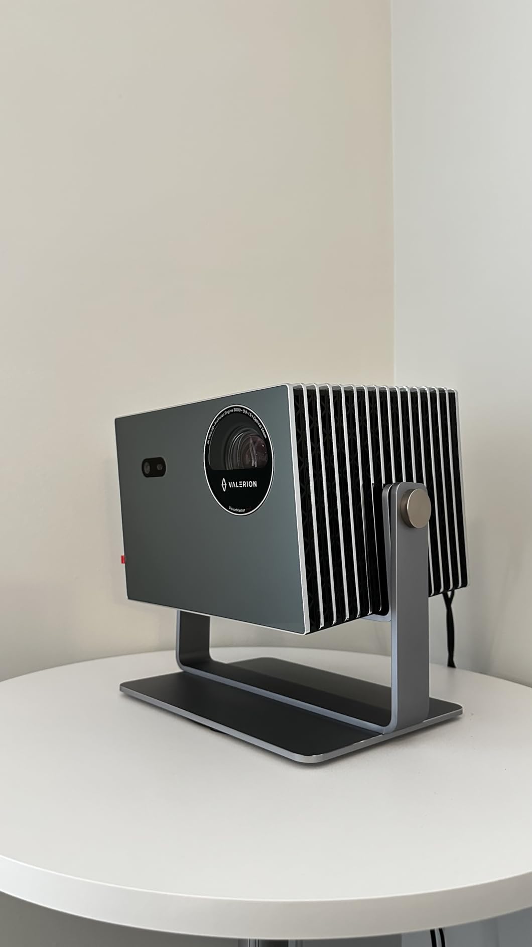 Valerion VisionMaster Pro2 Triple Laser Projector 4K, 15000:1 Contrast, 0.9-1.5x Optical Zoom, 2X Multitasking Power, IMAX, HDR10+, GTV, 4ms Lag-Free Gaming, 3000 ISO Lumens, Google Home, Apple Homekit customer photo 2