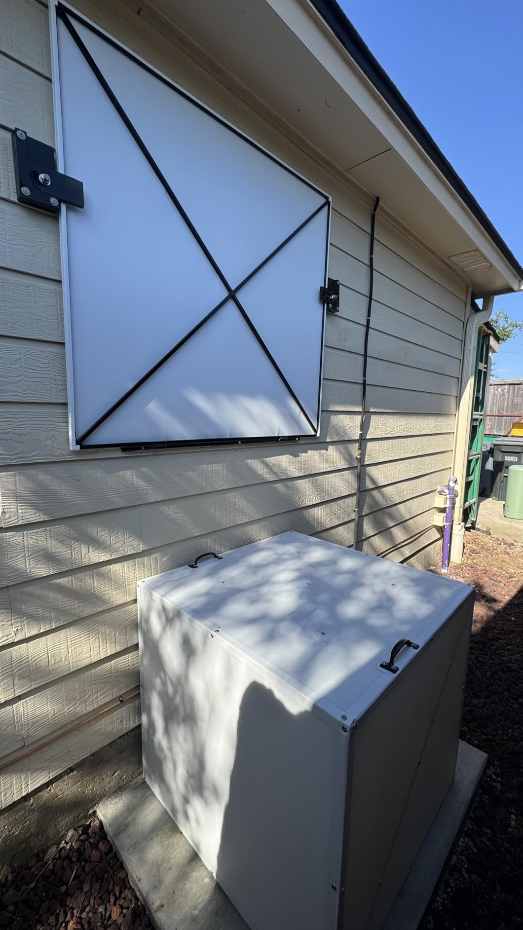 WEN 14500-Watt 120V/240V Tri-Fuel Generator, Transfer-Switch Ready with Electric Start and Wheel Kit (TF1450) customer photo 2