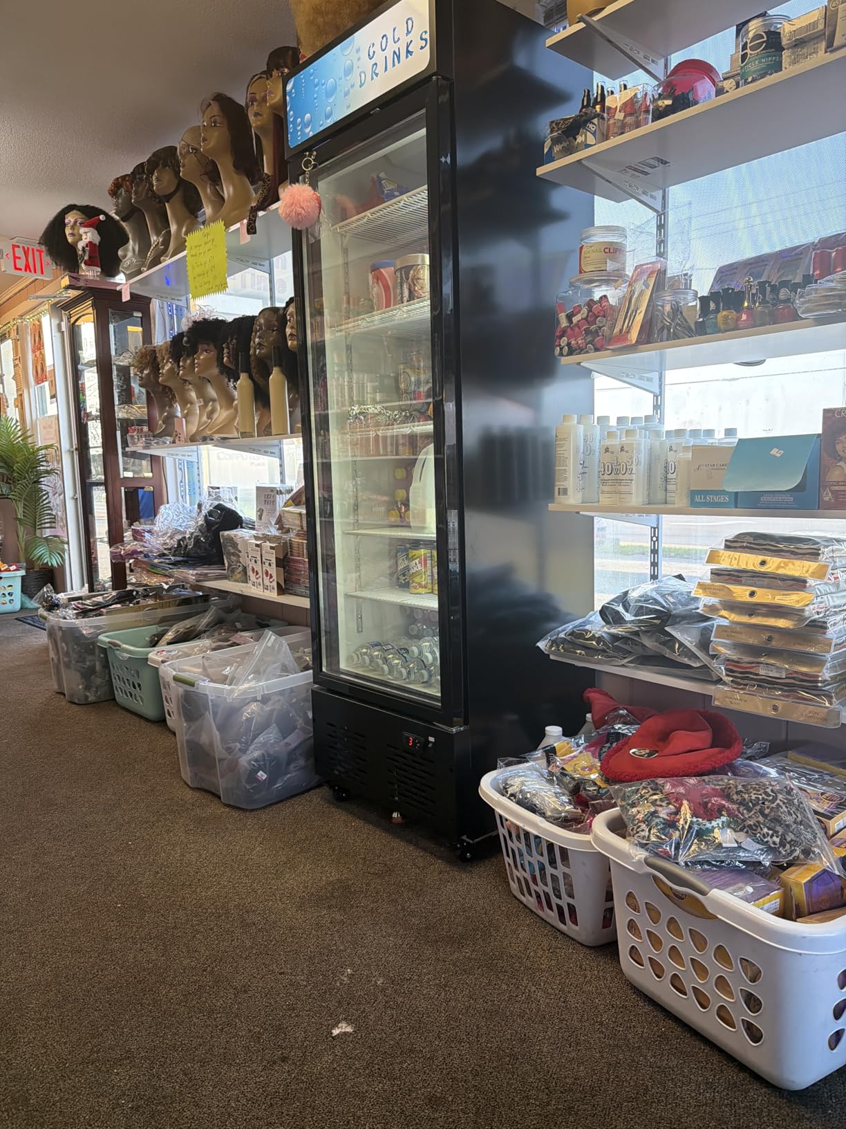 Glass Door Refrigerator Commercial Beverage Refrigerators with LED Light, 11 Cu.ft and 5 Shelves, Display Refrigerator for Cafe Restaurant Store Bar customer photo 1