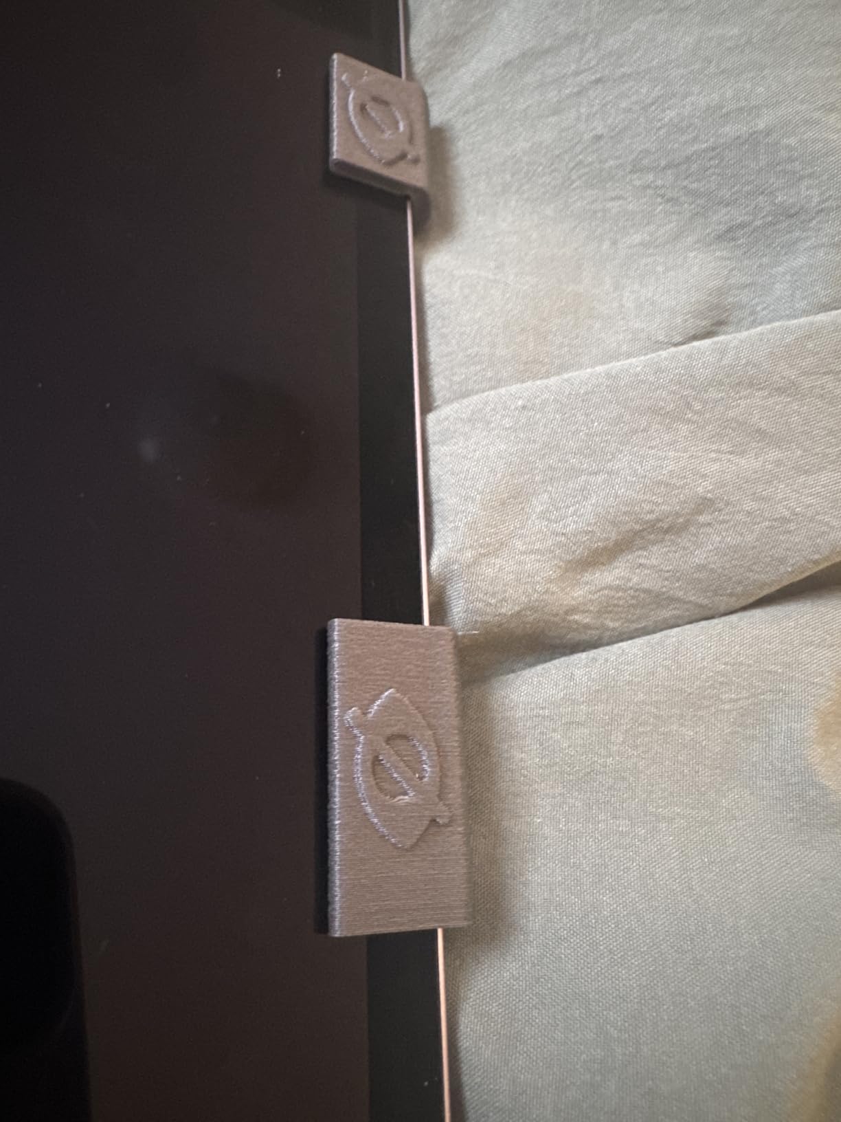 Webcam Cover Slide for Laptop & Tablet Camera Privacy, No Adhesive No Residue, Flexible Cover for MacBook, iPad, PC & More, 2 Sizes Included, 6 Pack, Made in USA customer photo 2