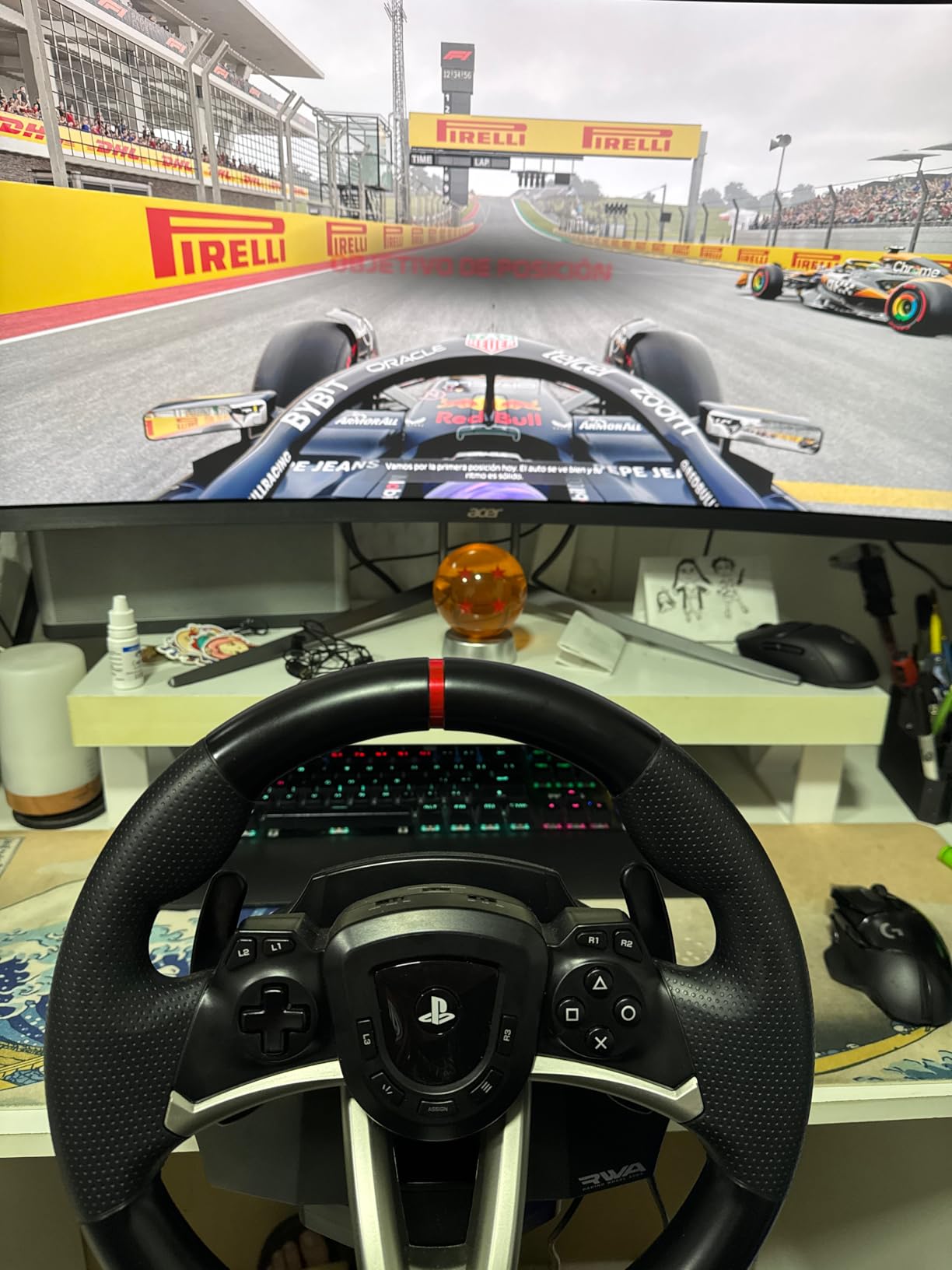 Acer Nitro 34 Inch 1000R 21:9 Curved Zero-Frame QHD 3440 x 1440 Gaming Monitor | AMD FreeSync Premium | Up to 120Hz Refresh | 1ms VRB | Two Display Port 1.2 & Two HDMI 2.0 Ports | EDA343CUR J0bmiippx customer photo 2