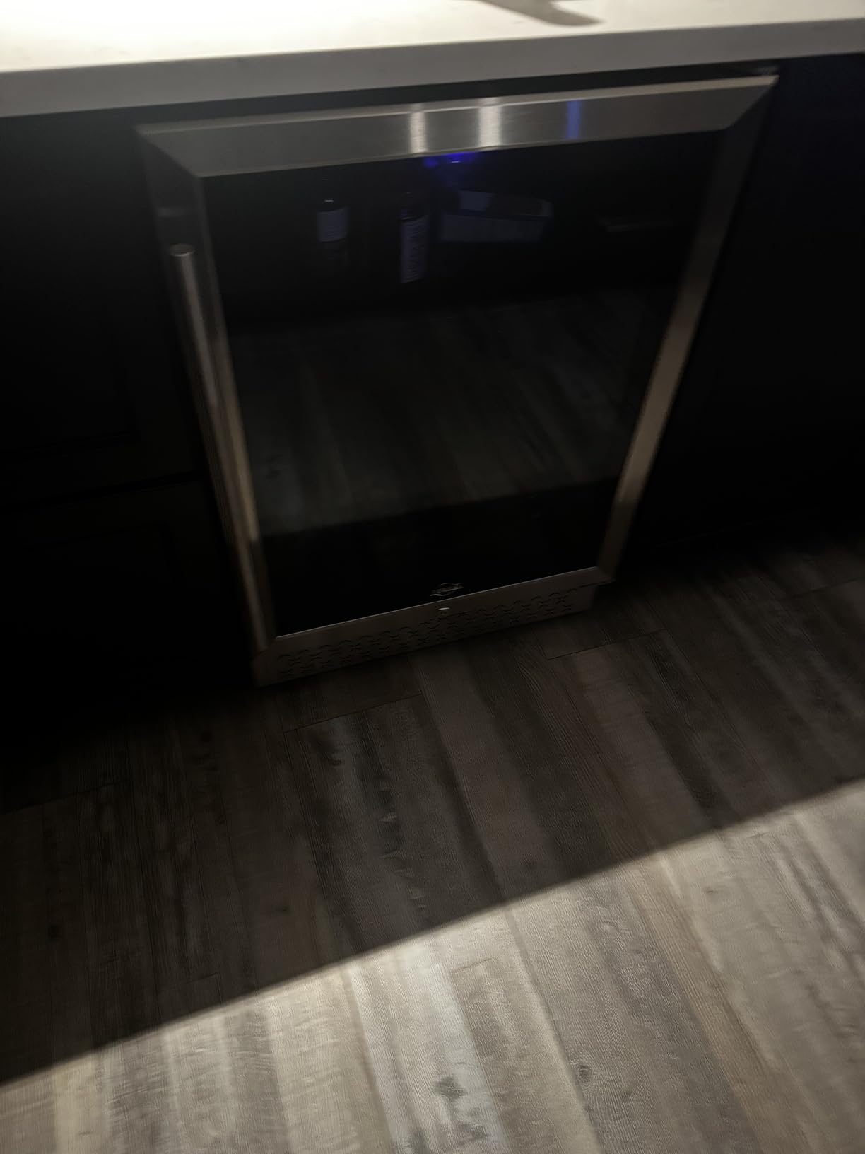 Tylza Commercial Refrigerator with Glass Door Display Beverage Fridge, 350L Upright Beverage Cooler Merchandiser with Rebound Door, Fast Cooling, Low Noise, Black customer photo 2