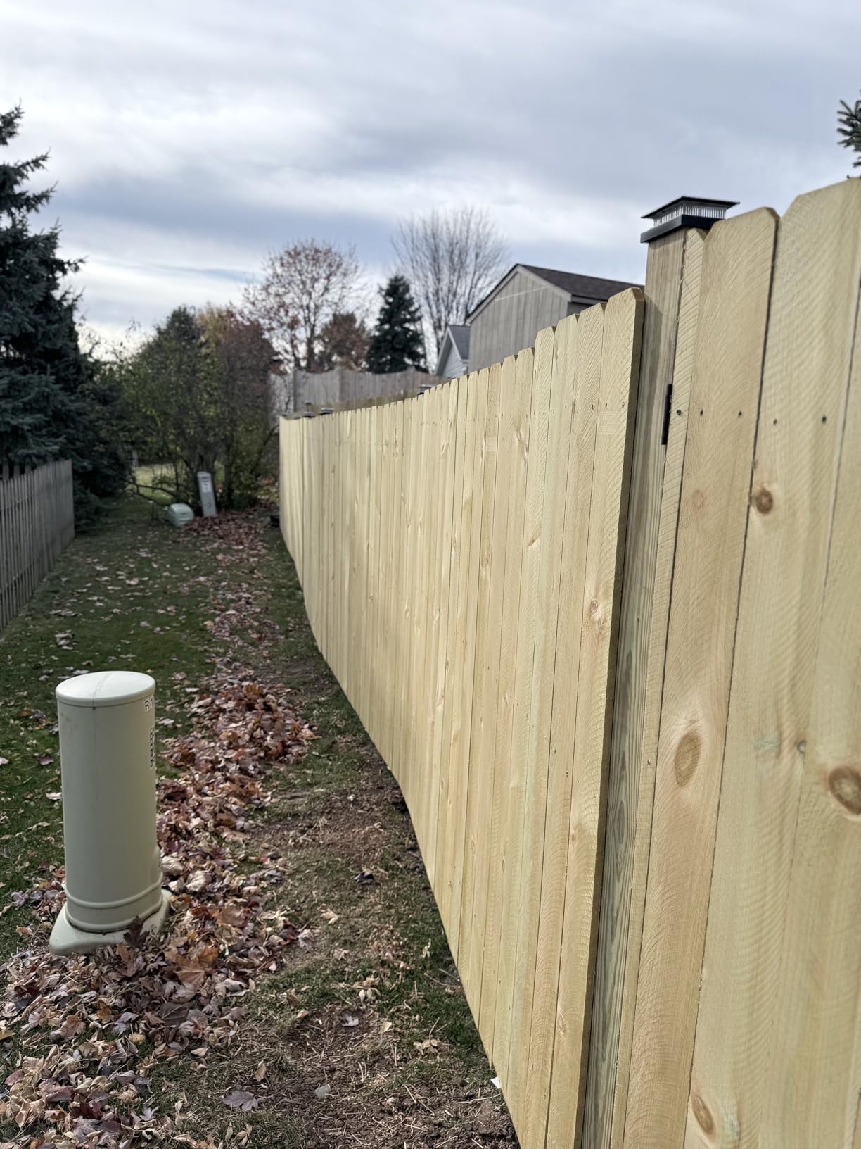 4x4 Solar Post Cap Lights 12 Pack, Fence Post Solar Lights with Warm White/Cool White, Only Fit 4x4 Wood/Vinyl Posts, Waterproof Outdoor Deck Post Light for Deck, Fence, Porch(Black) customer photo 1