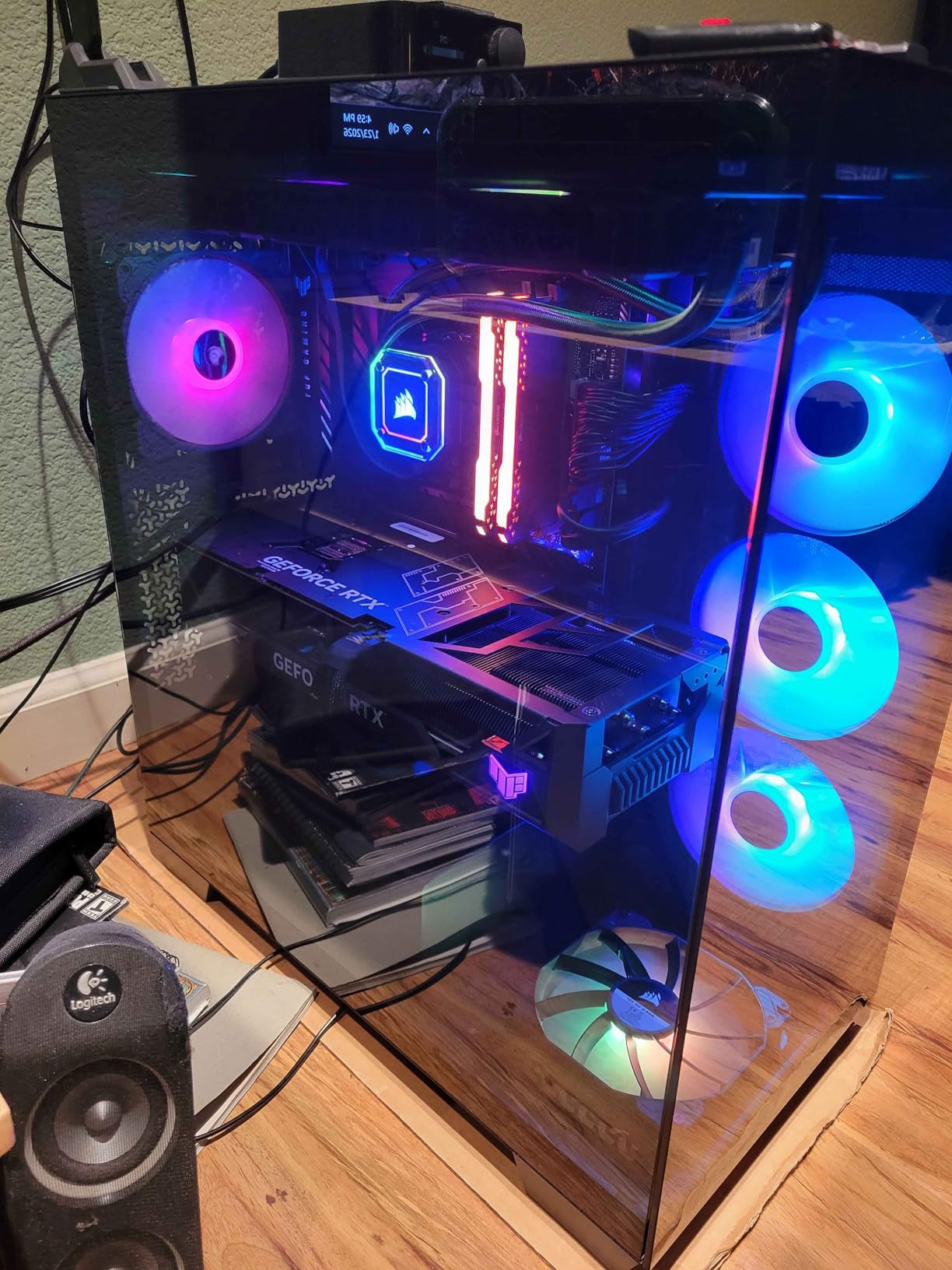 ASUS TUF Gaming NVIDIA GeForce RTX 4080 Super OC Edition Gaming Graphics Card (PCIe 4.0, 16GB GDDR6X, HDMI 2.1a, DisplayPort 1.4a) (Renewed) customer photo 1