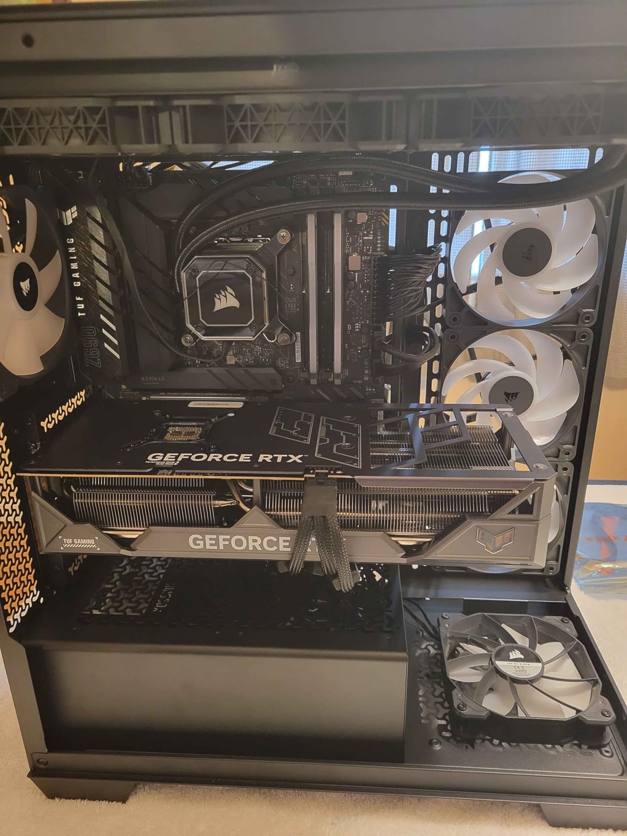 ASUS TUF Gaming NVIDIA GeForce RTX 4080 Super OC Edition Gaming Graphics Card (PCIe 4.0, 16GB GDDR6X, HDMI 2.1a, DisplayPort 1.4a) (Renewed) customer photo 2