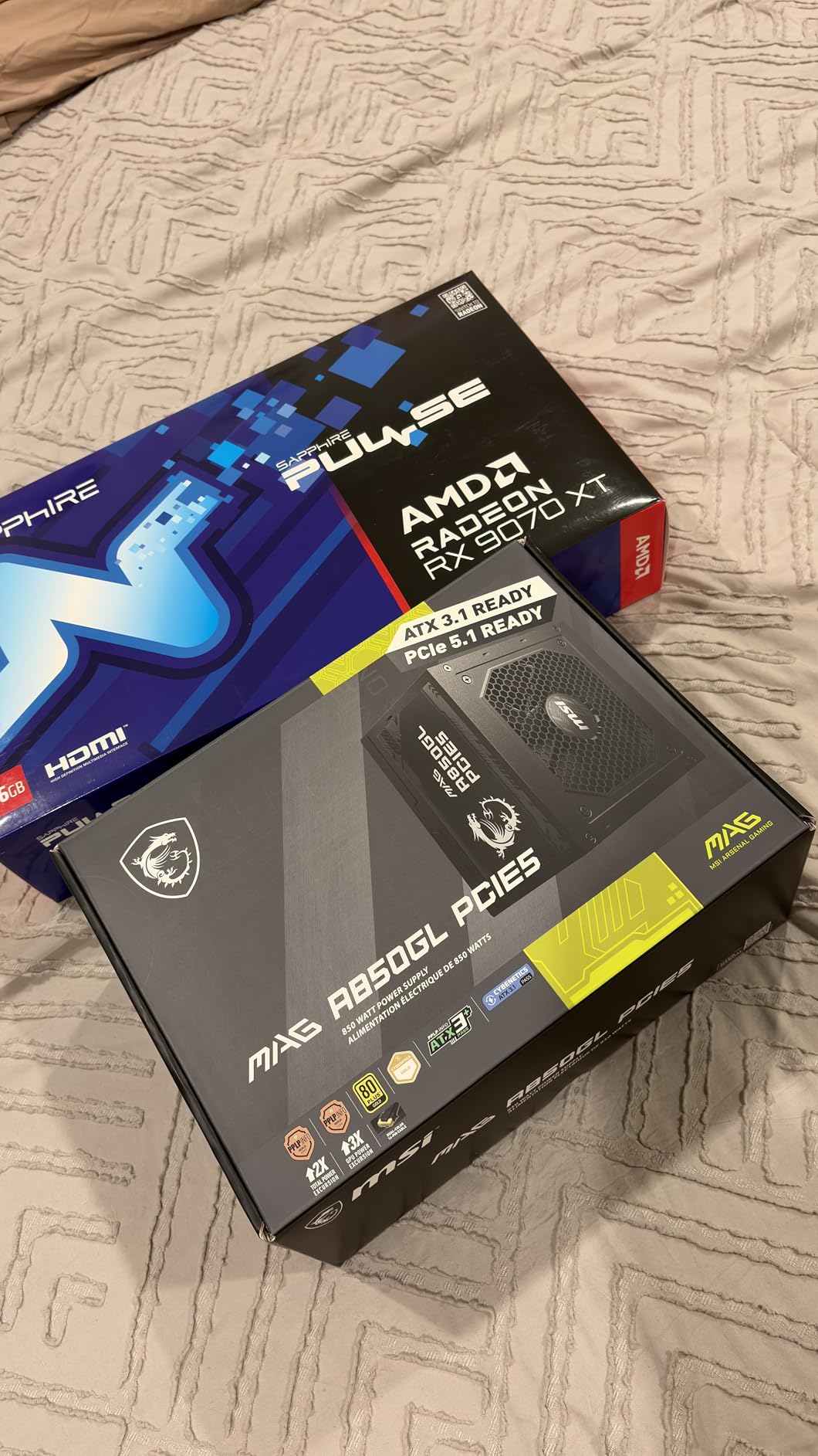 Pulse AMD Radeon RX 9070 XT Gaming Graphics Card with 16GB GDDR6, AMD RDNA 4 customer photo 2