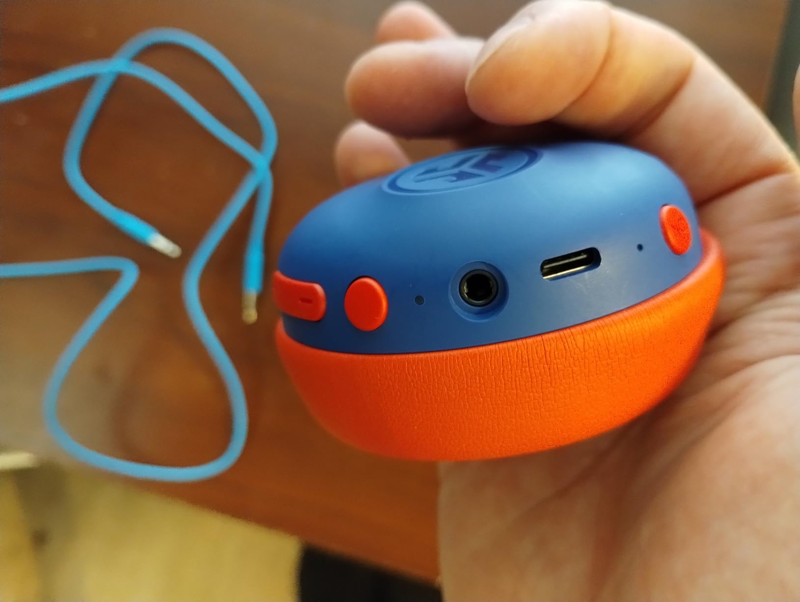 JLab JBuddies ANC 2-in-1 Wireless + Wired Kids Headphones - Active Noise Canceling, Safe Volume Settings, 50+ Hours Playtime, Adjustable customer photo 2